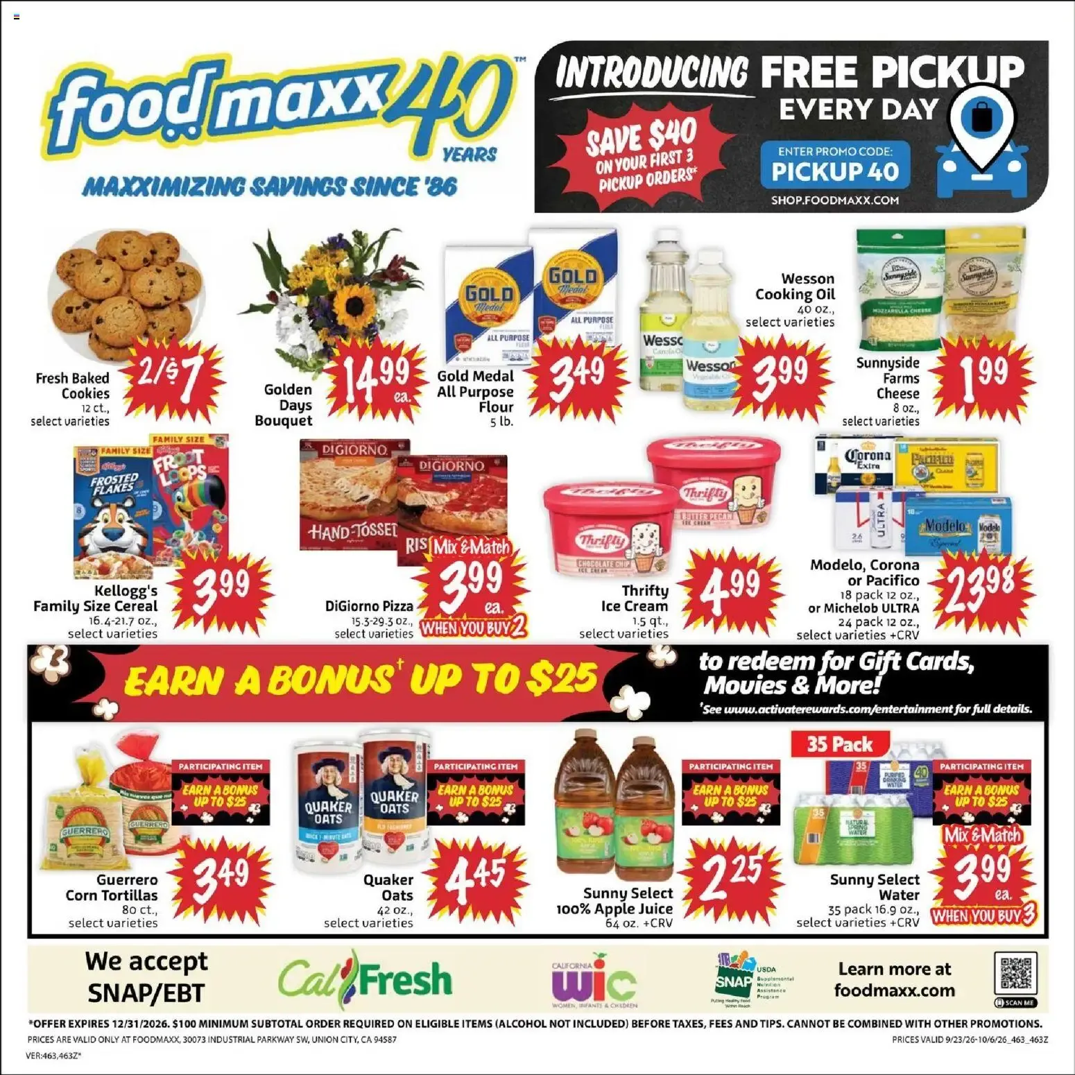 Weekly ad FoodMaxx Weekly Ad - CA (09/23 - 10/06 2026) - Flyer from September 23 to October 6 2026 - Page 2