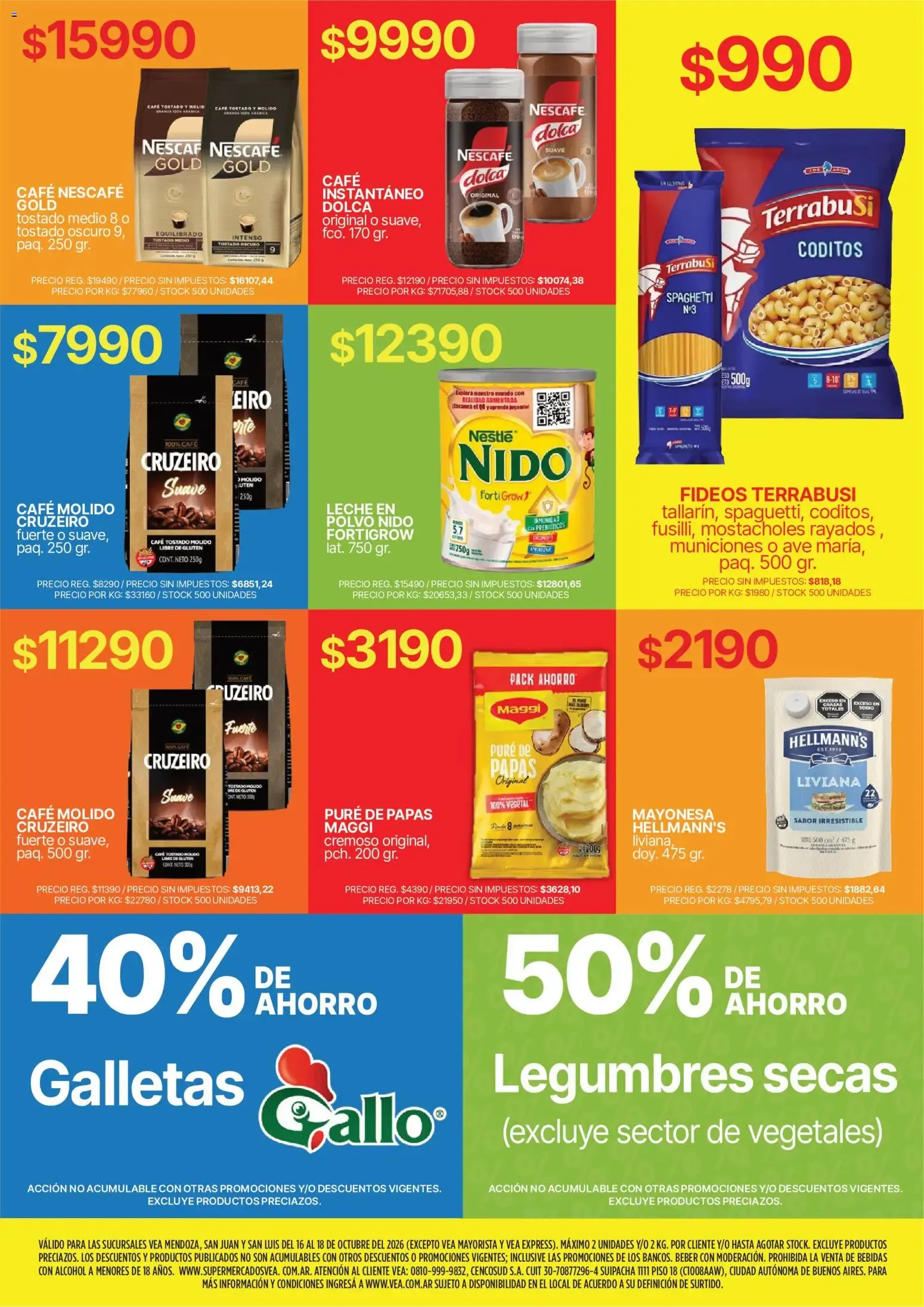 Ofertas de Vea - Fin de semana Cuyo del 16/10/2026 - 18/10/2026 16 de octubre al 18 de octubre 2026 - Página 6 del catálogo