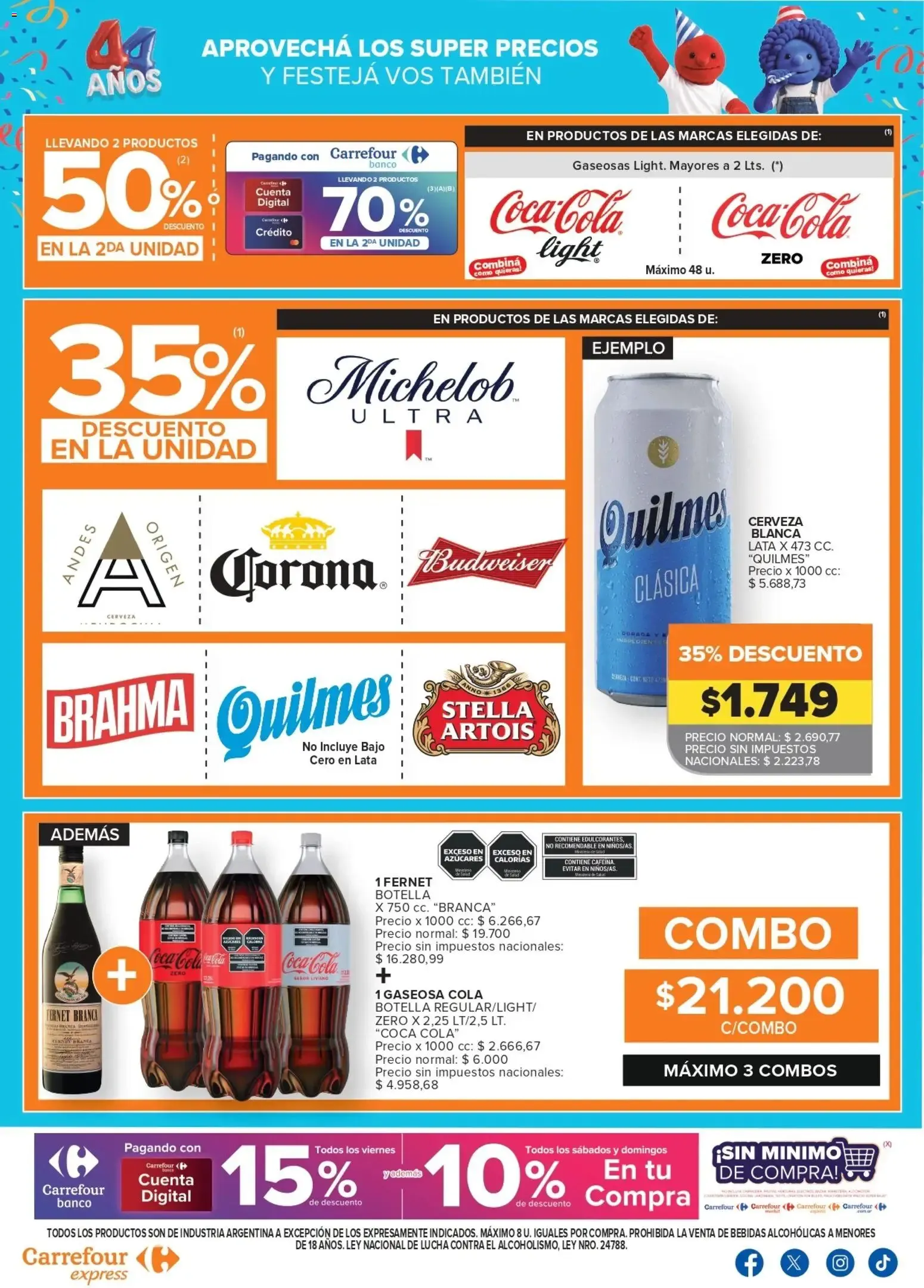 Ofertas de Carrefour Express catálogo del 23/10/2026 - 29/10/2026 23 de octubre al 29 de octubre 2026 - Página 3 del catálogo