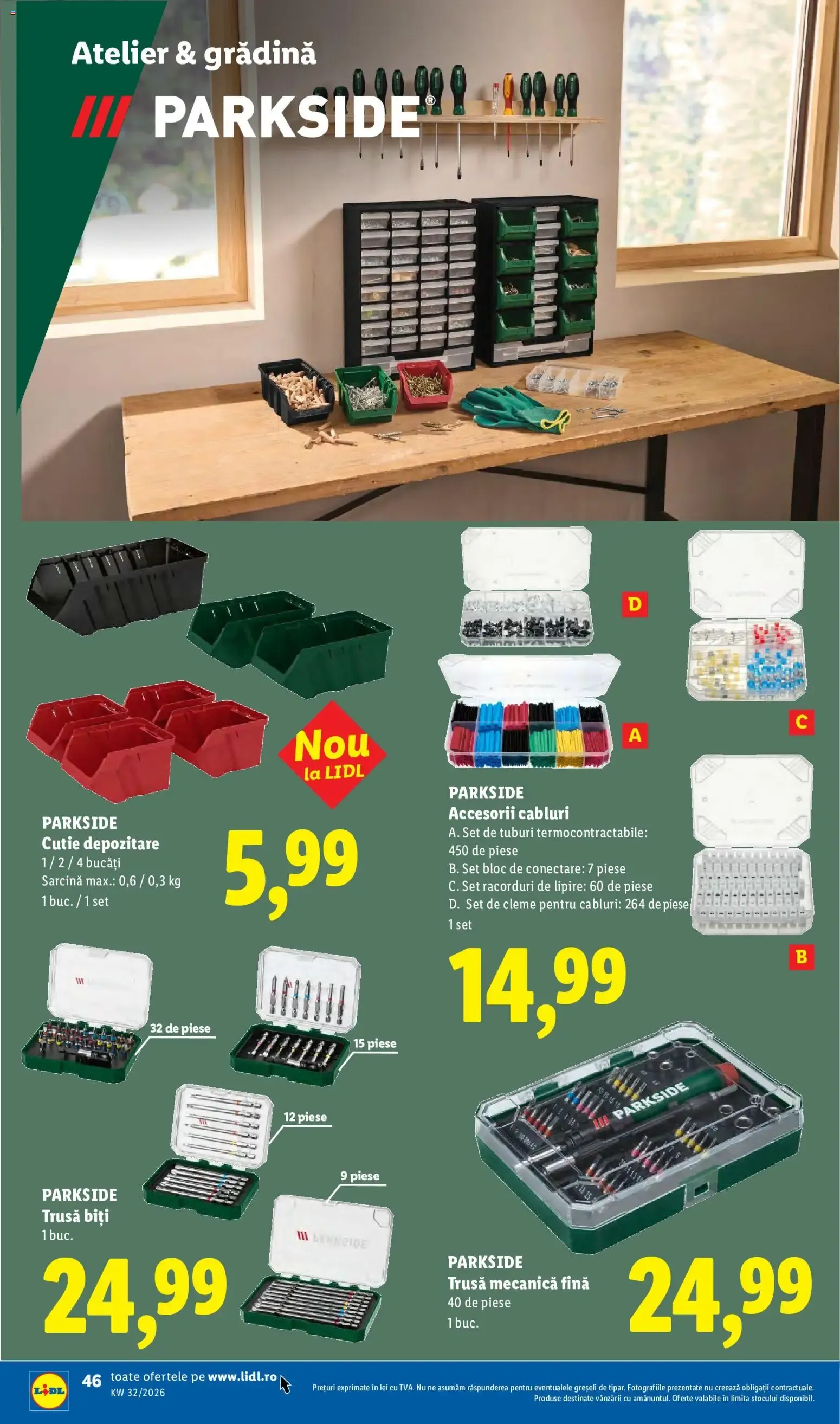 Catalog Catalog LIDL 03.08.2026 - Oferta și Revista online de la 3 august până la 9 august 2026 - Revista Pagina 46