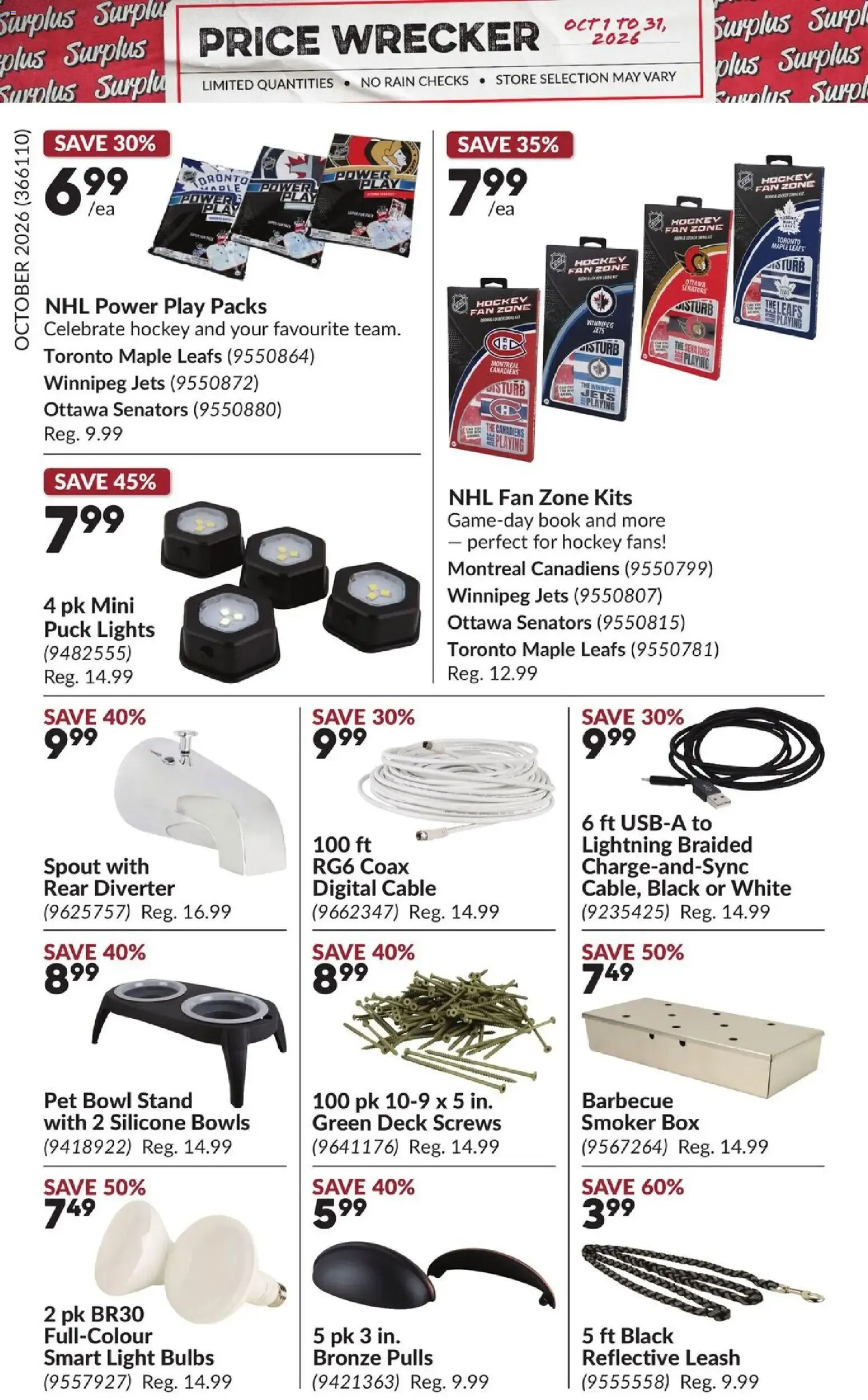 Princess Auto flyer - Price Wrecker from Oct 1, 2026 > weekly specials & deals from October 1 to October 31 2026 - flyer page 18