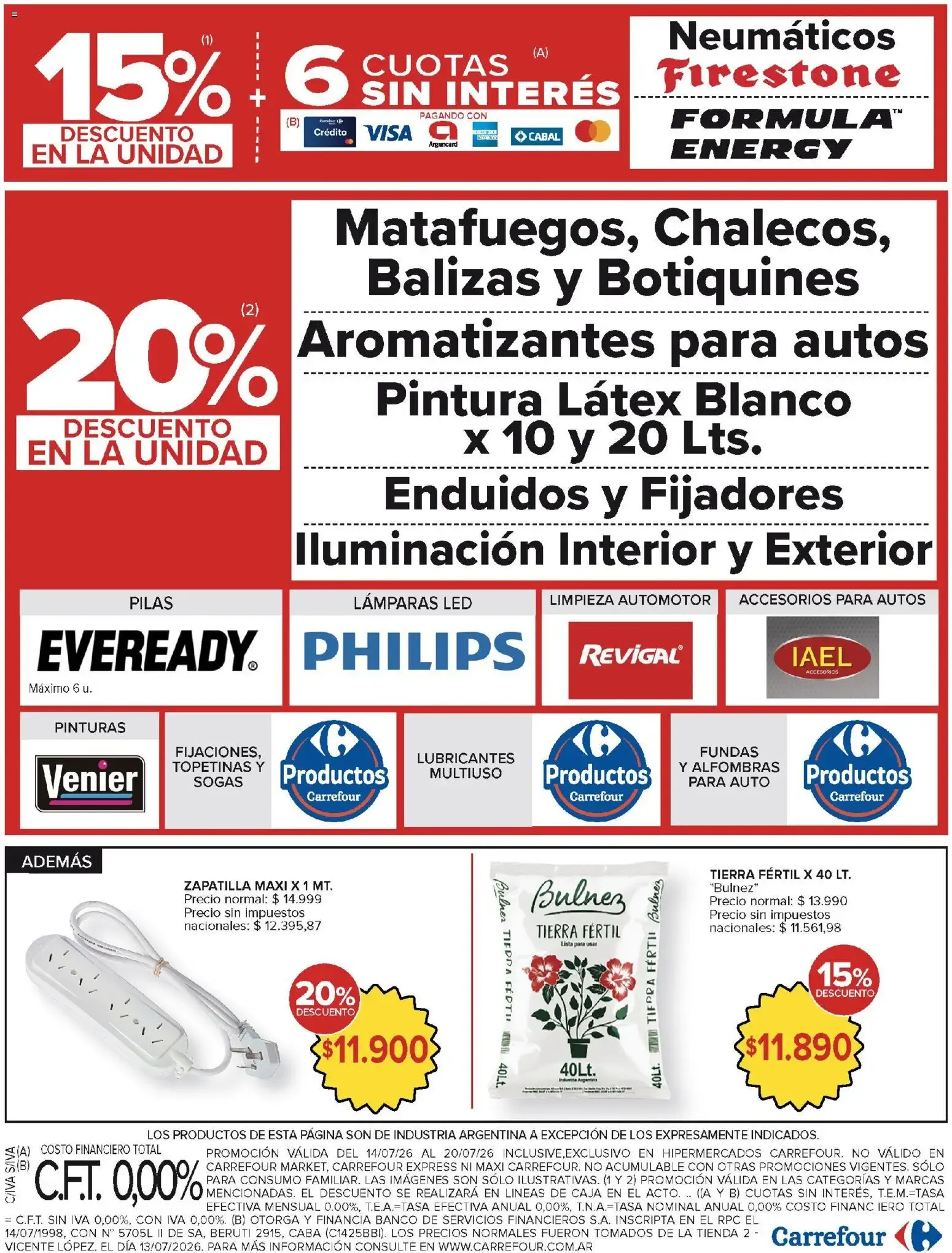 Ofertas de Carrefour ofertas || del 14/07/2026 - 20/07/2026 || Promociones 14 de julio al 20 de julio 2026 - Página 20 del catálogo