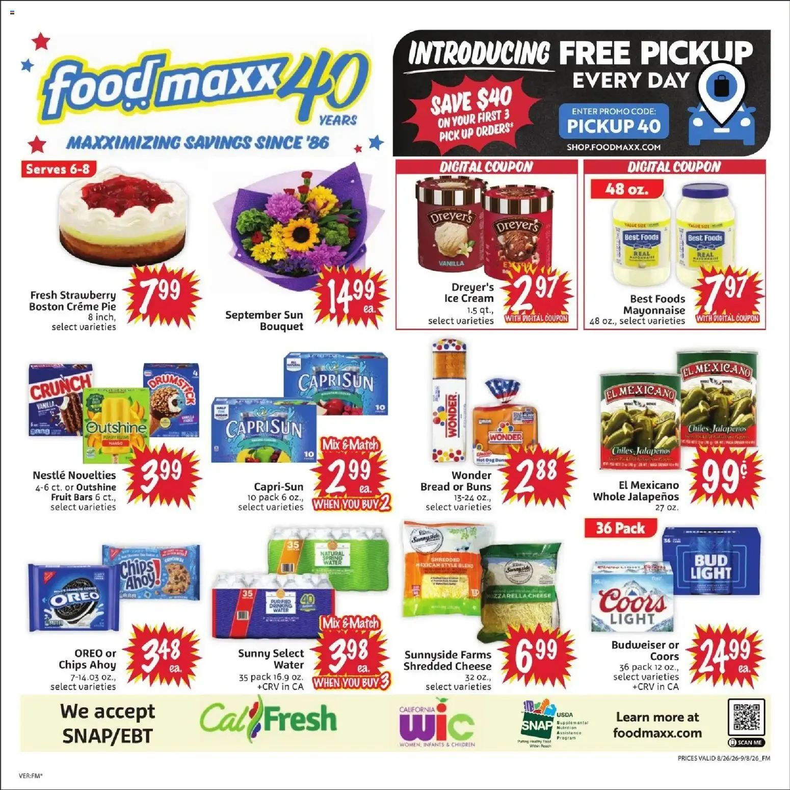 Weekly ad FoodMaxx Weekly Ad - NV (08/26 - 09/08 2026) - Flyer from August 26 to September 8 2026 - Page 2