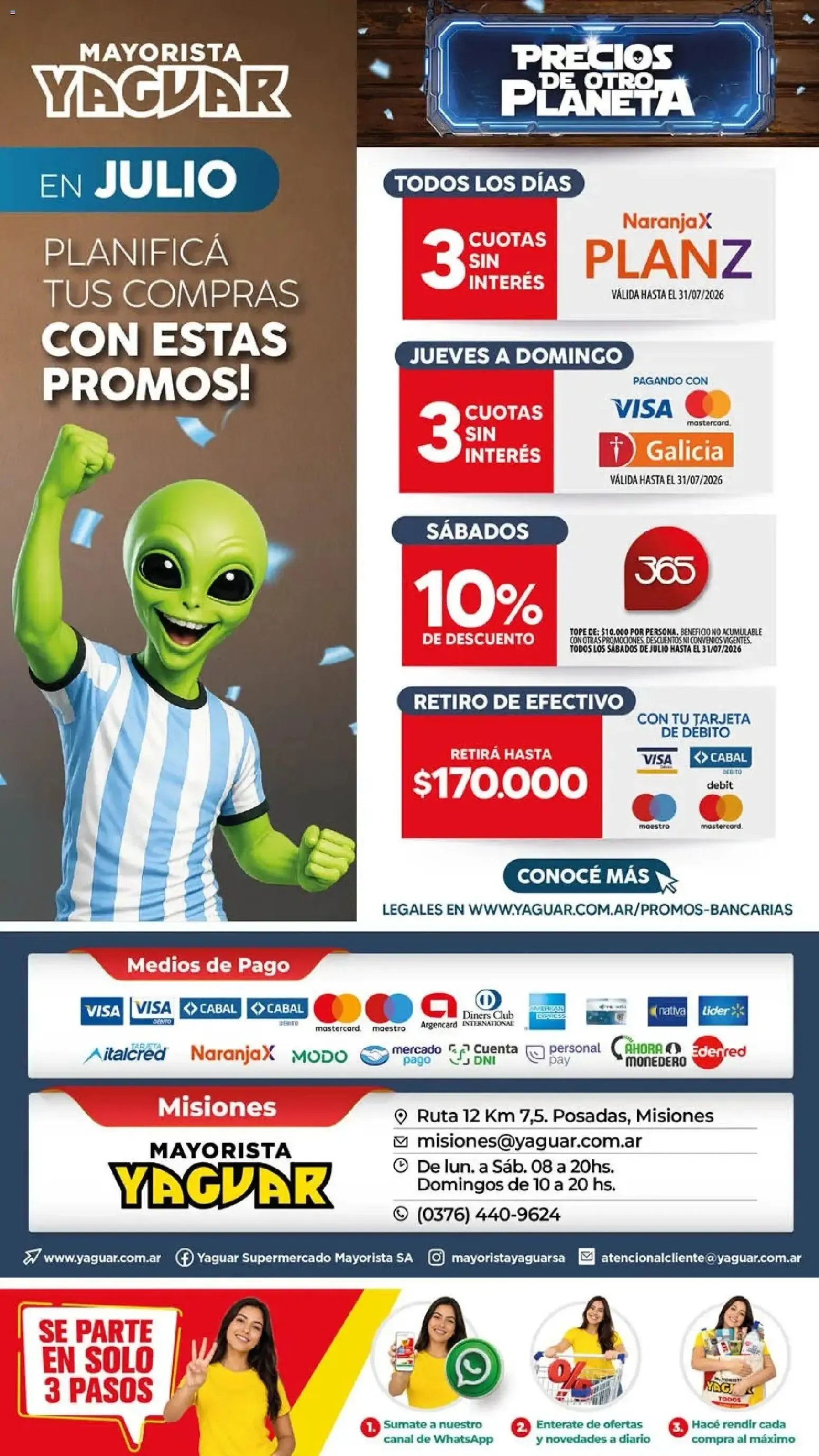Ofertas de Mayorista Yaguar - Precios de Otro Planeta 13 de julio al 19 de julio 2026 - Página 19 del catálogo