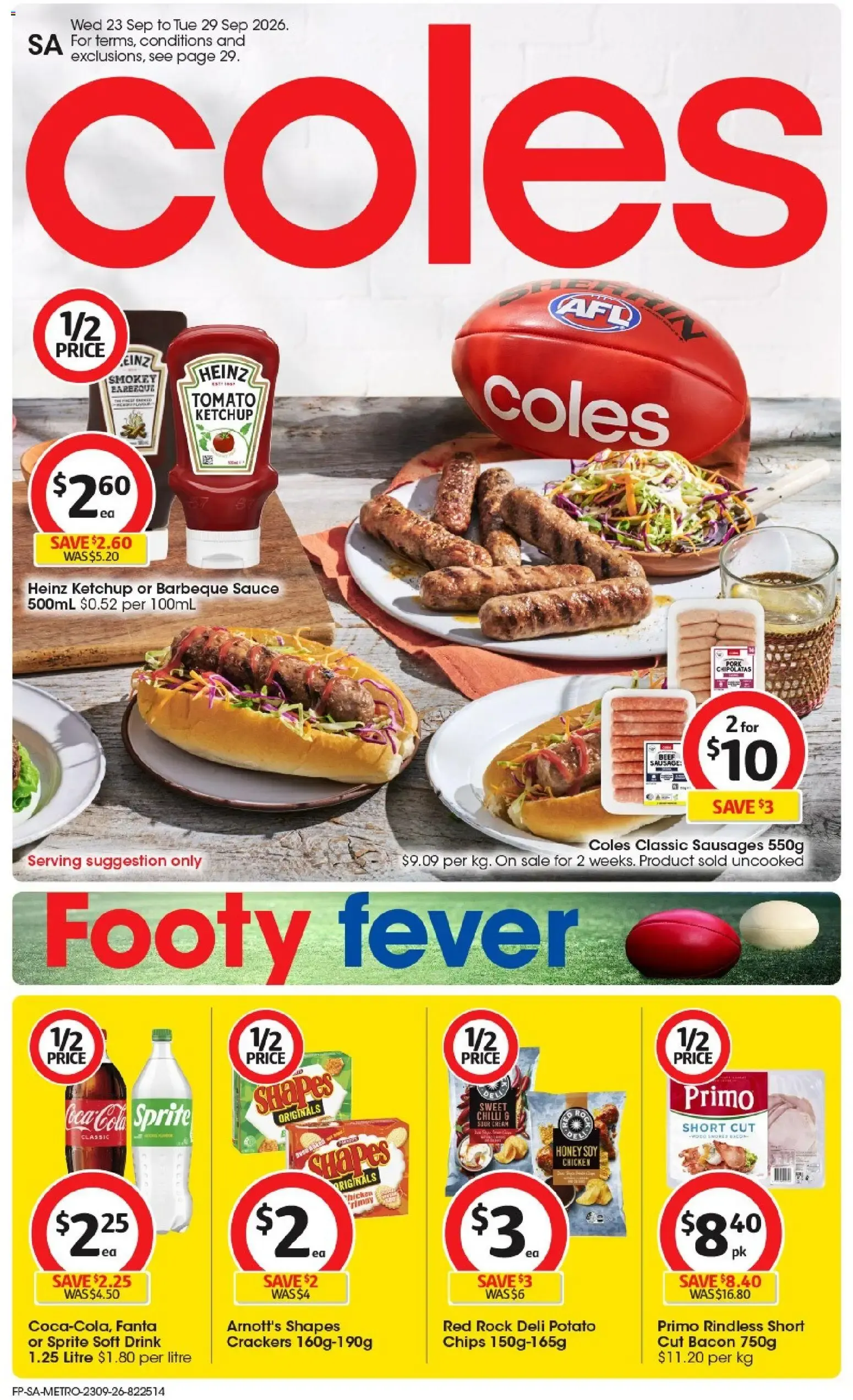 Coles catalogue valid from 23/09/2026 > Online Australia - Catalogue valid from 23 September to 29 September 2026 - page 1