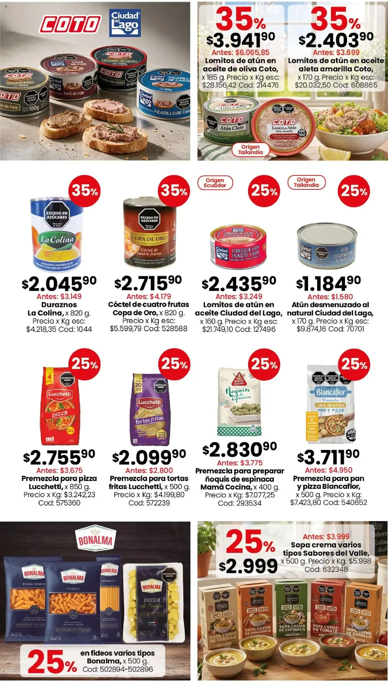 Ofertas de Coto - Almacén y bebidas || del 21/09/2026 - 27/09/2026 || Descuentos 21 de septiembre al 27 de septiembre 2026 - Página 3 del catálogo