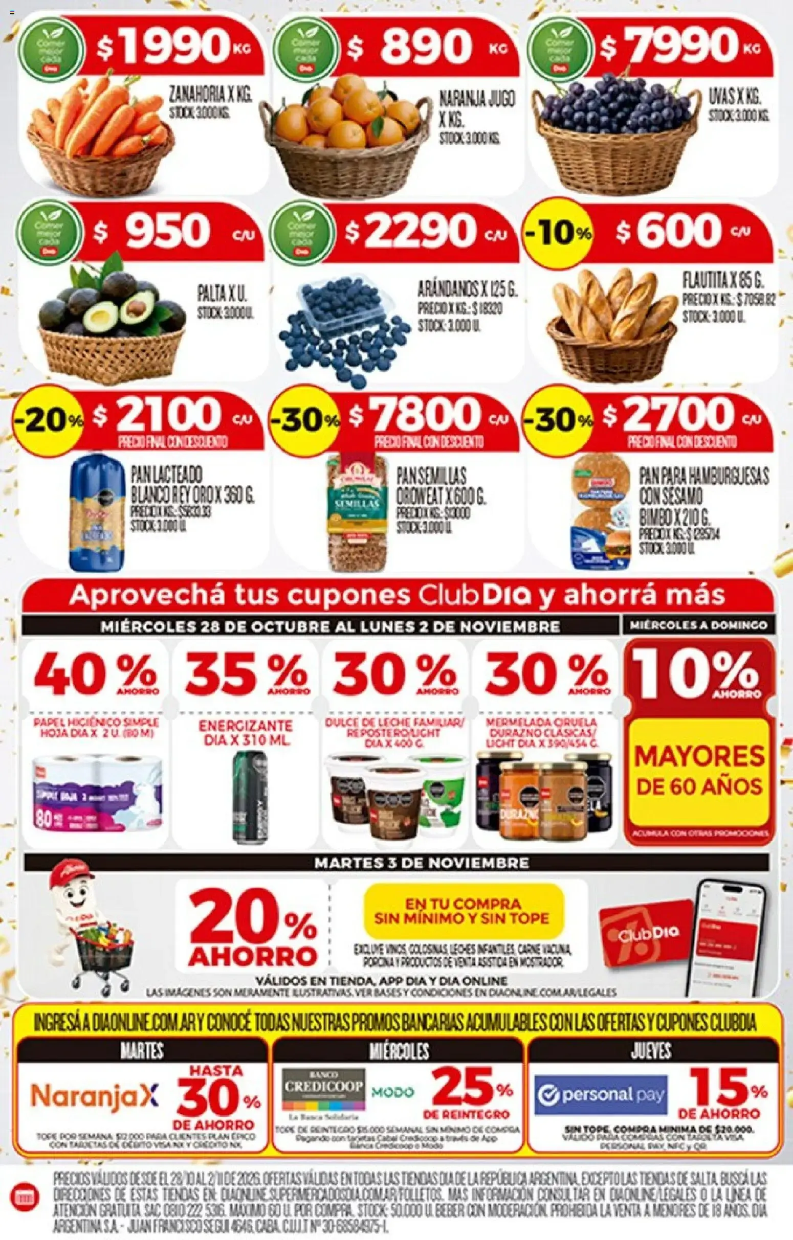 Ofertas de Cyber Monday y ofertas Club Día en Supermercado DIA 28 de octubre al 2 de noviembre 2026 - Página 8 del catálogo