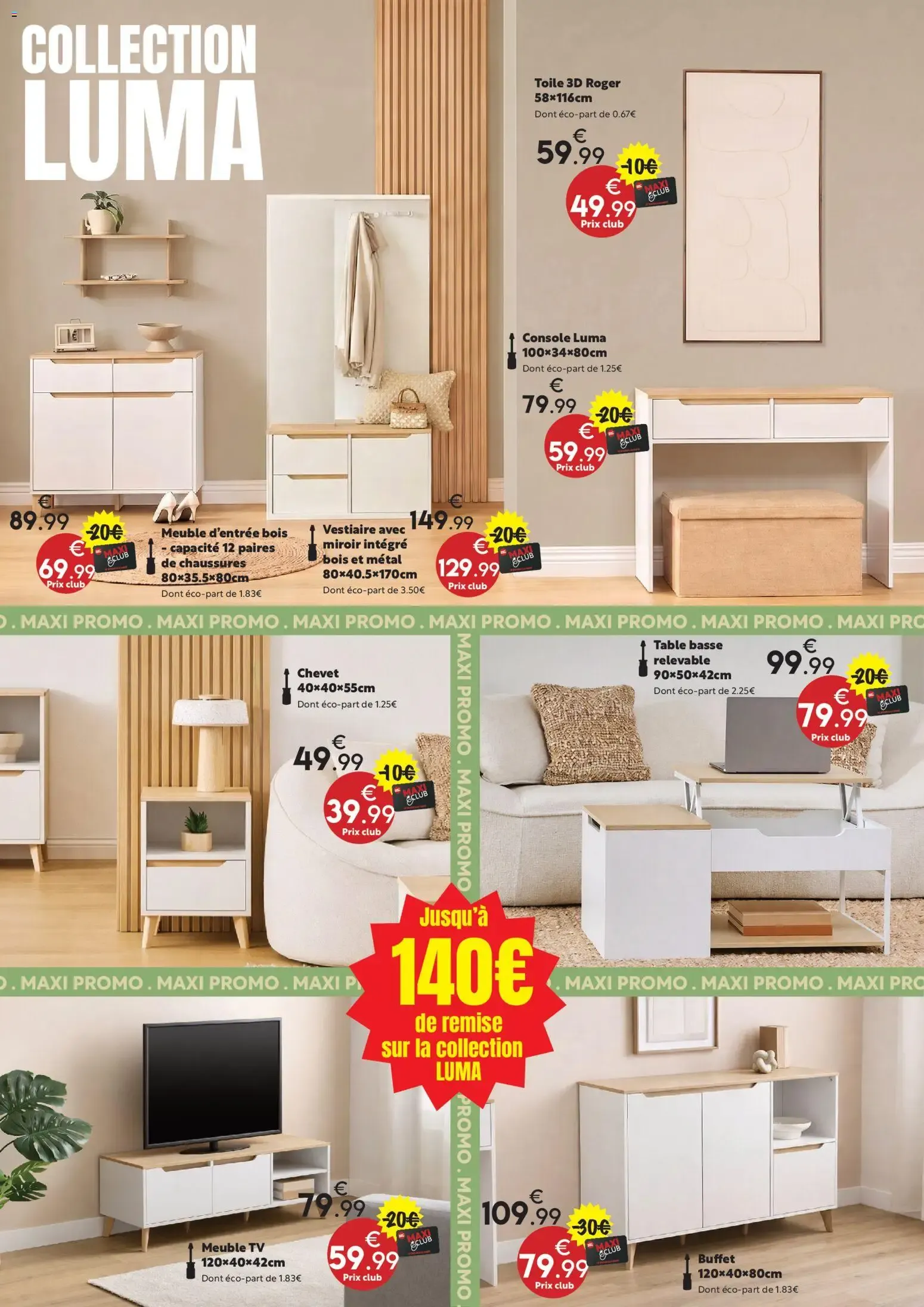 Maxi Bazar - Meublez-vous de bonnes affaires du 31 août au 27 septembre 2026 - Catalogue page 4