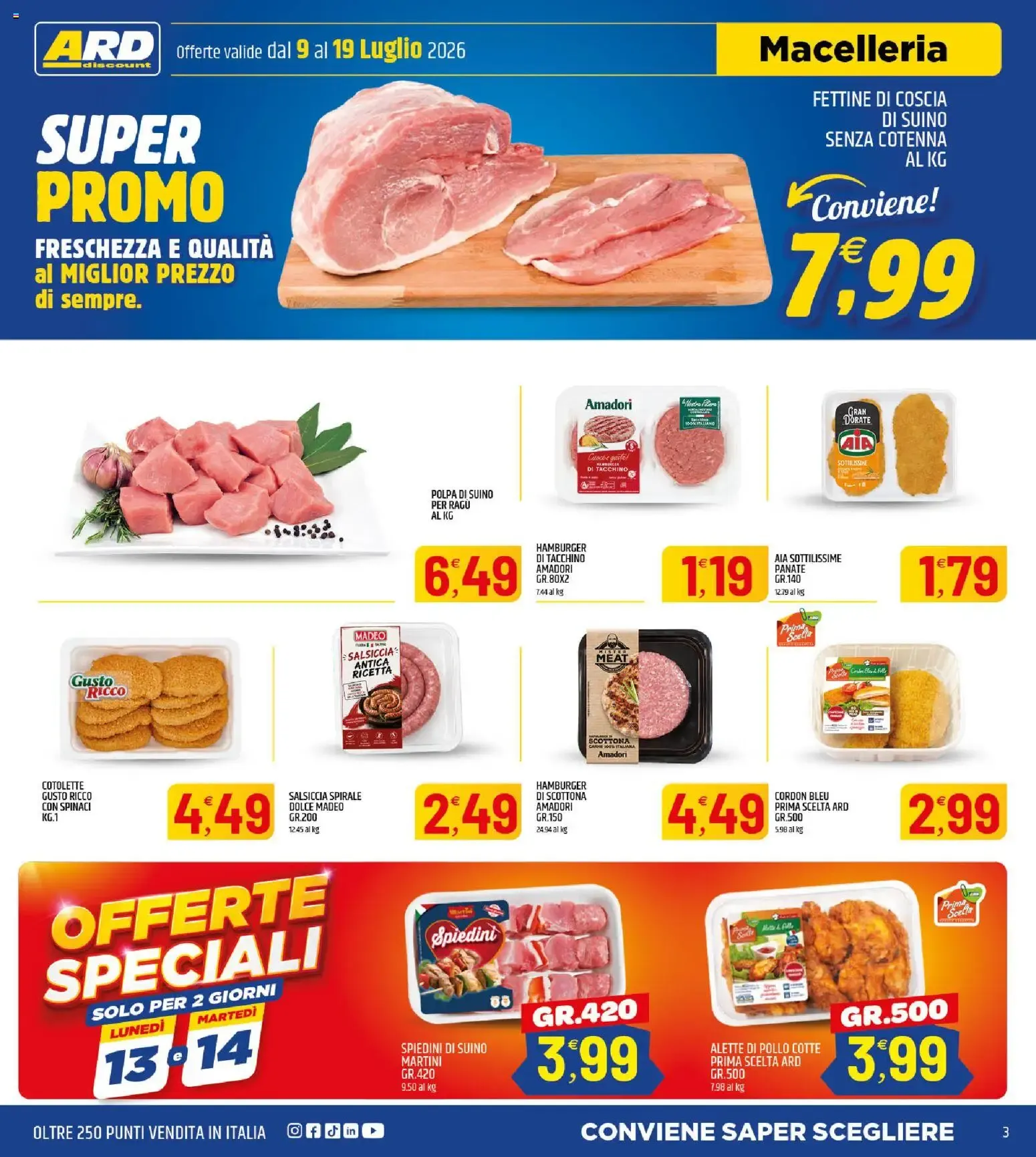 Nuovo ARD Discount volantino dal 09/07/2026 > offerte anteprima 🛍️ da 9 luglio a 19 luglio di 2026 - Pagina del volantino 3