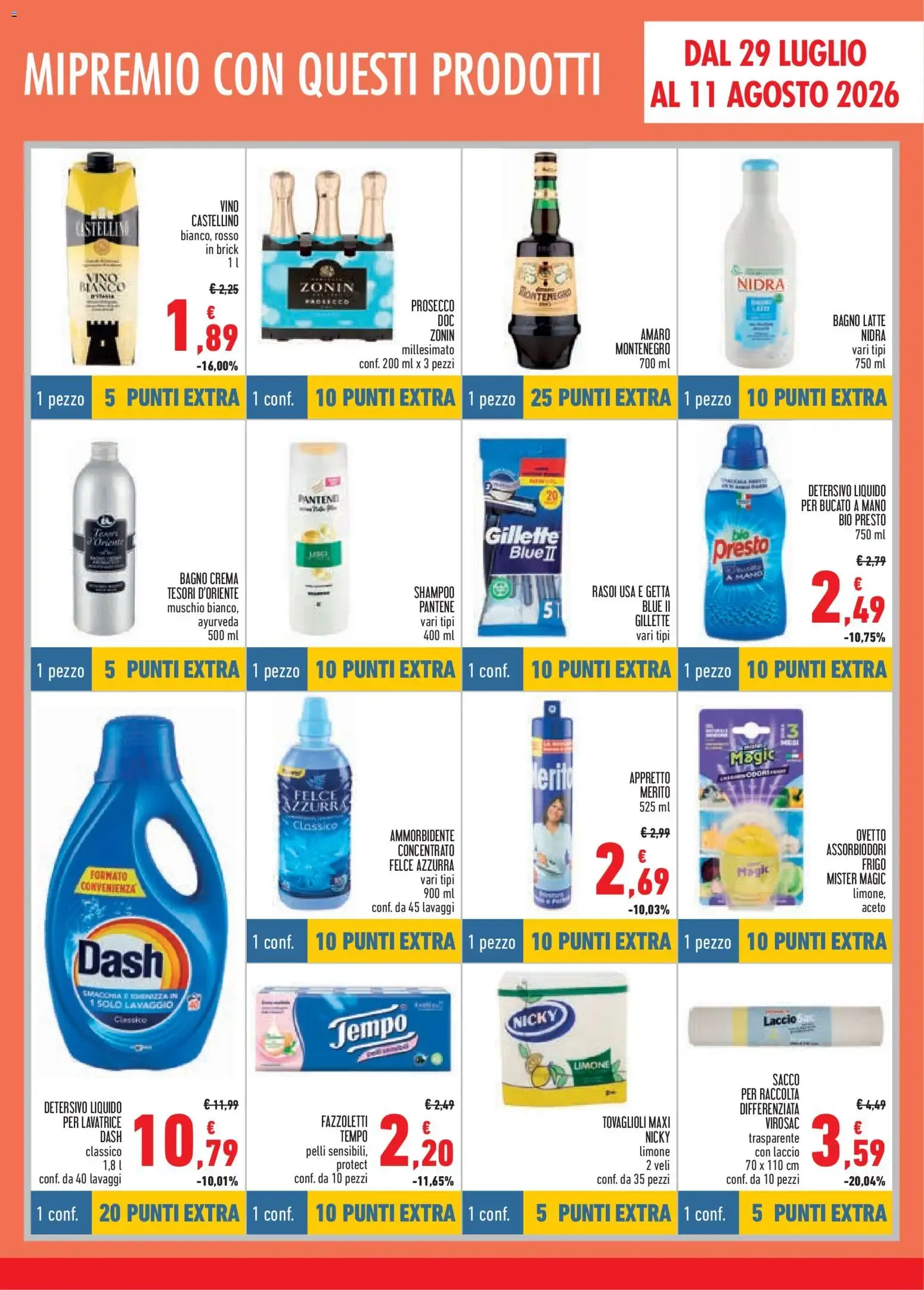 Conad miPREMIO - Catálogo Premios da 15 luglio a 11 agosto di 2026 - Pagina del volantino 11