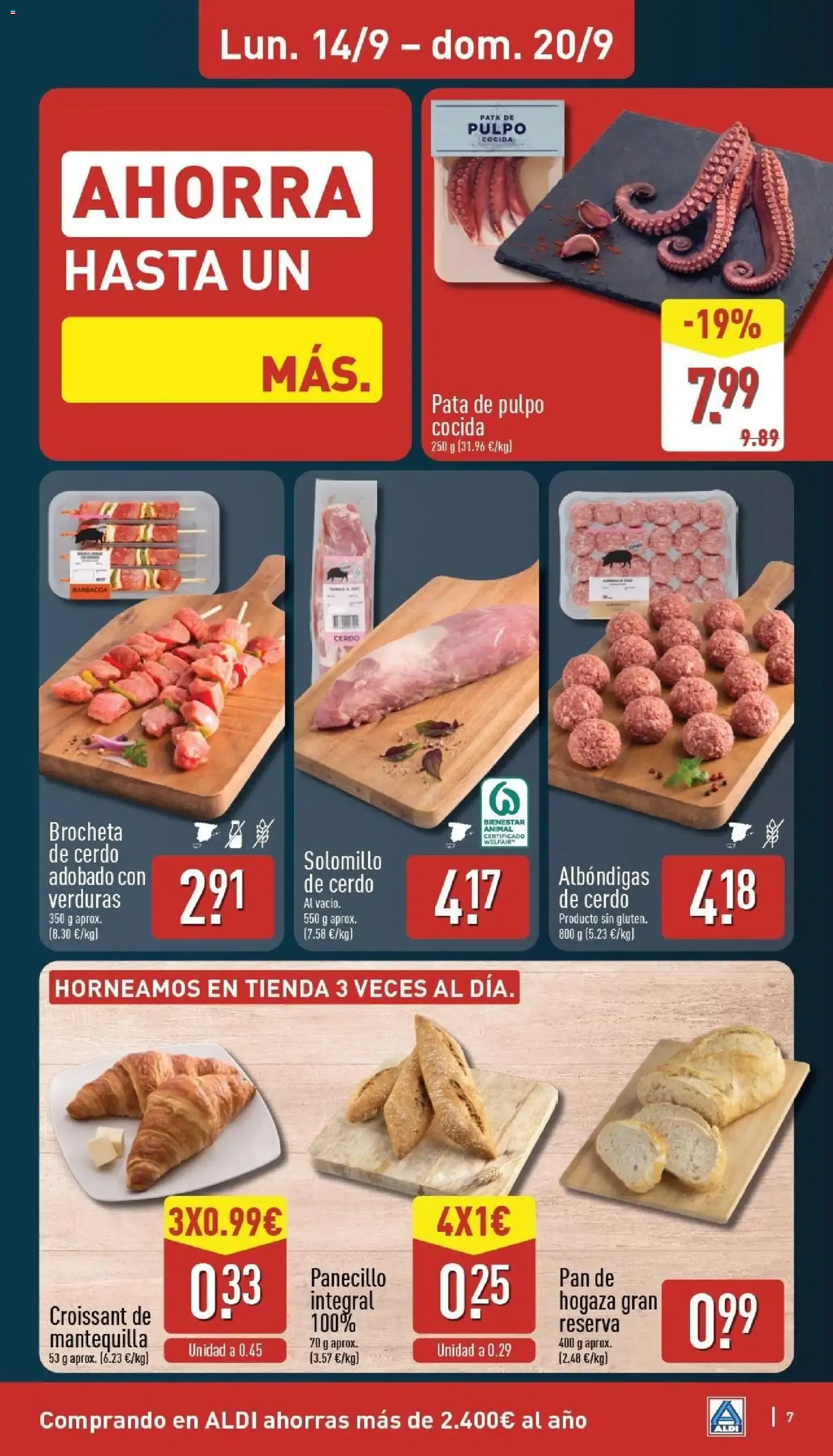Catálogo de Aldi folleto Península del 14/09/2026 | Catálogo 14 de septiembre al 20 de septiembre 2026 - Página 7
