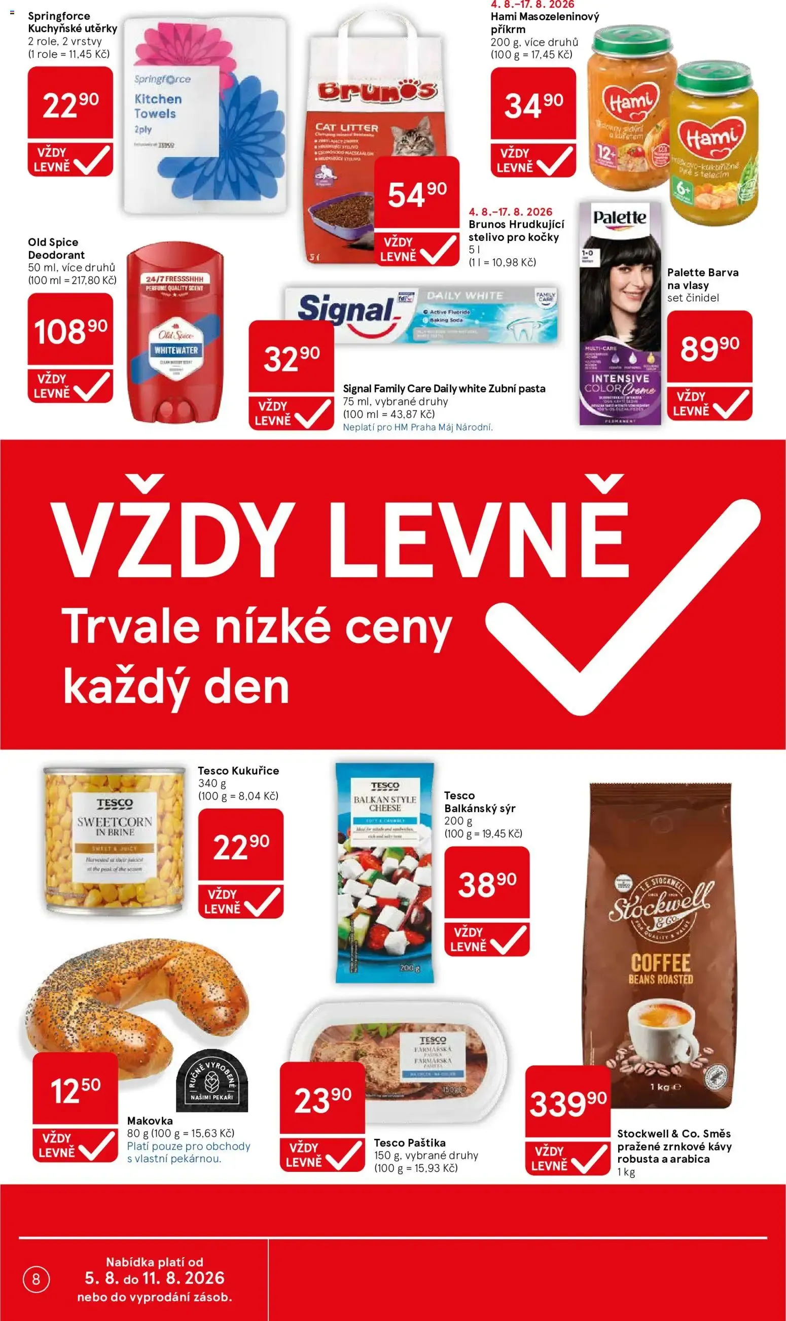 Tesco leták na tento + příští týden 05.08.2026 - 5. srpna 11. srpna 2026 - Page 8