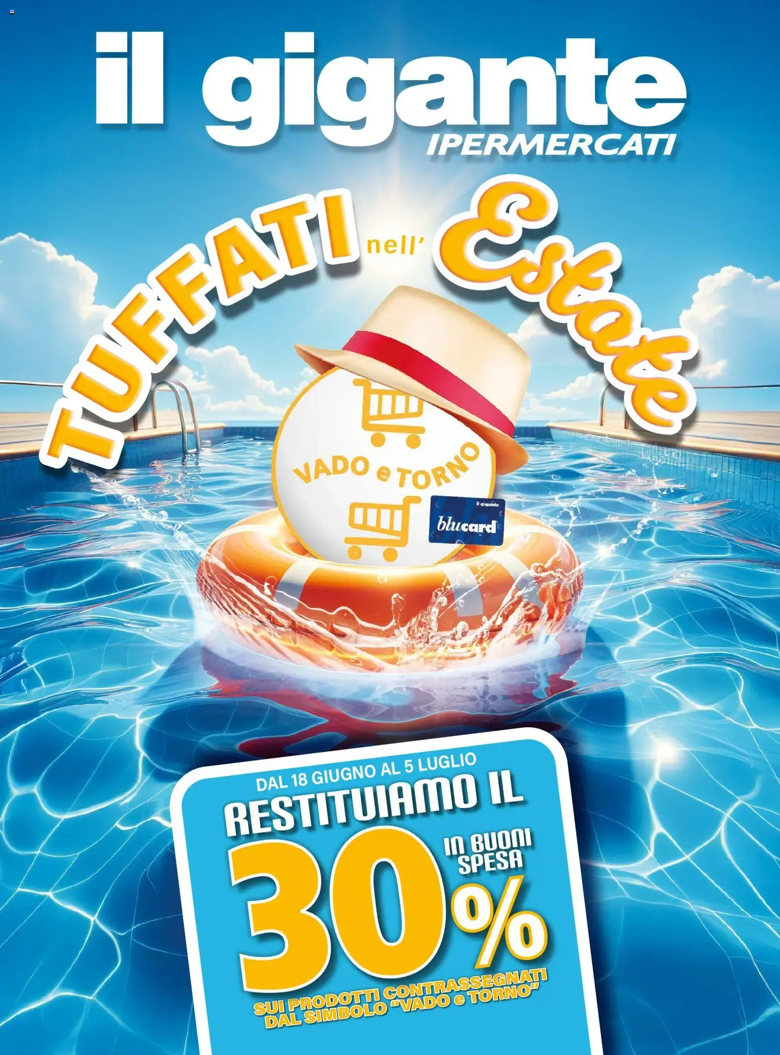 Il Gigante Ipermercati: Tuffati nell' Estate da 18 giugno a 5 luglio di 2026 - Pagina del volantino 1