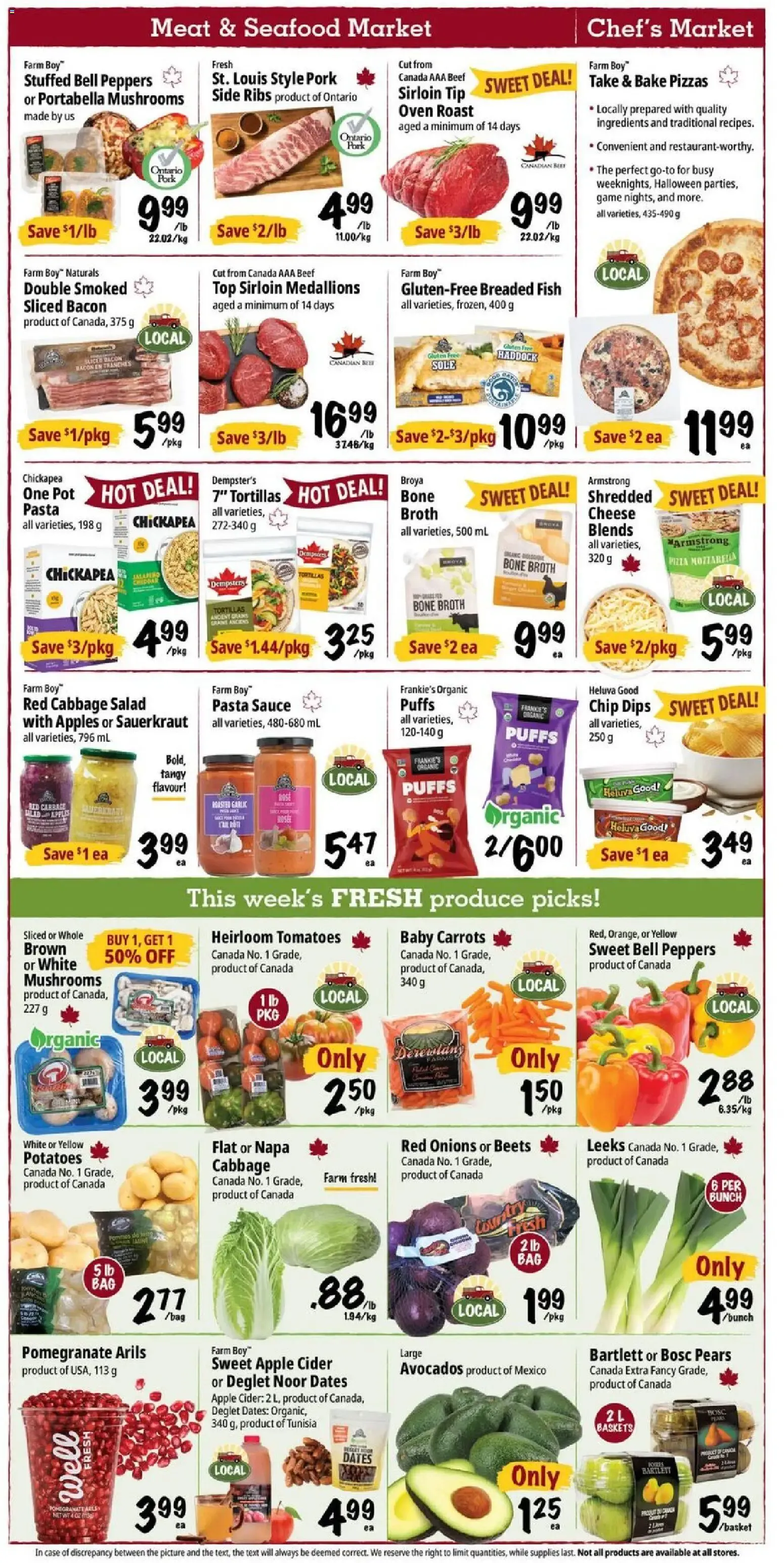 Farm Boy weekly flyer / circulaire from Oct 29, 2026 > weekly specials & deals from October 29 to November 4 2026 - flyer page 2