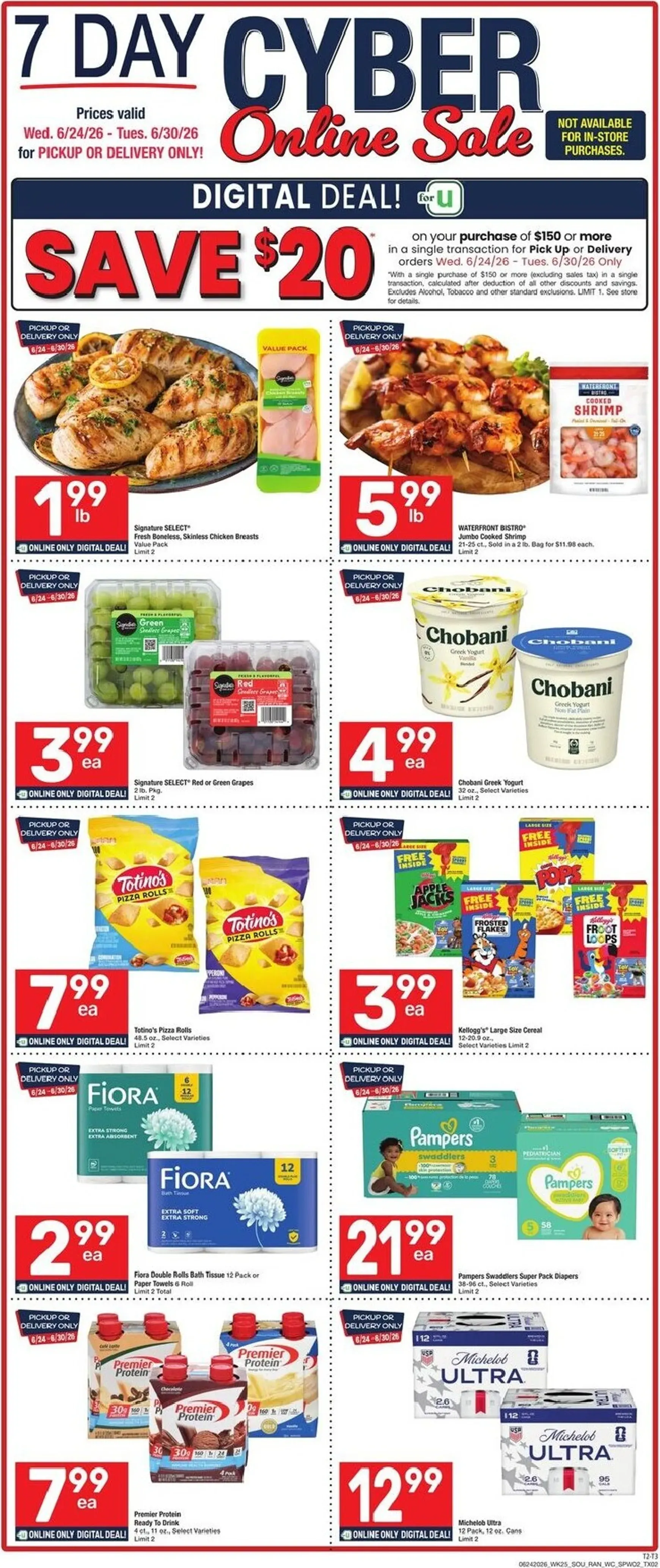 Weekly ad Current Randalls leaflet valid from Wednesday 06/24/2026 to Tuesday 06/30/2026 from June 24 to June 30 2026 - Page 2
