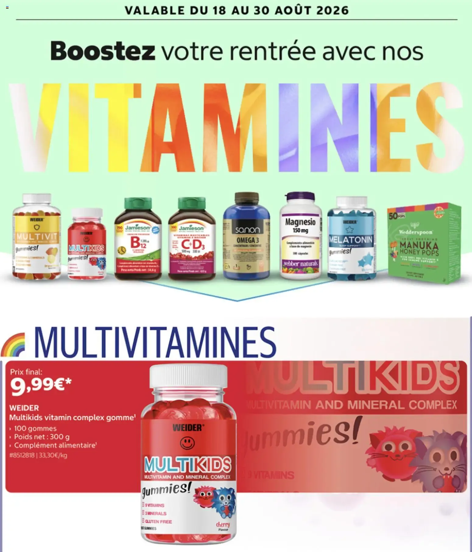Vitamines et Compléments