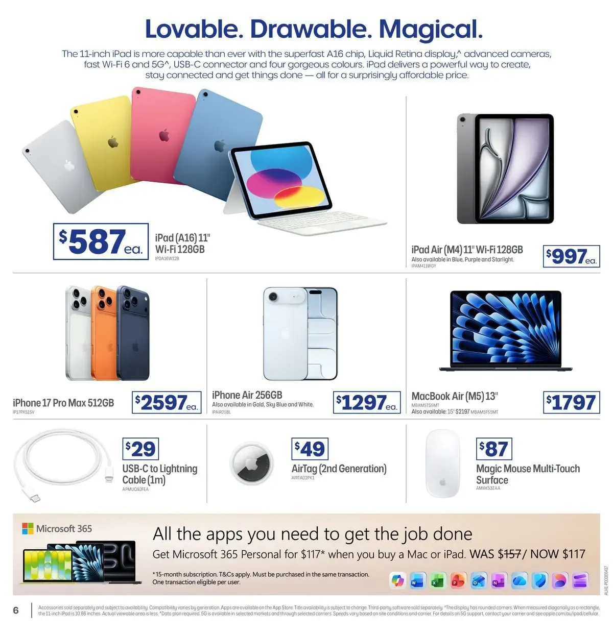 Officeworks EOFY Deals - 11/06/2026 > weekly / monthly specials - Catalogue valid from 11 June to 30 June 2026 - page 6
