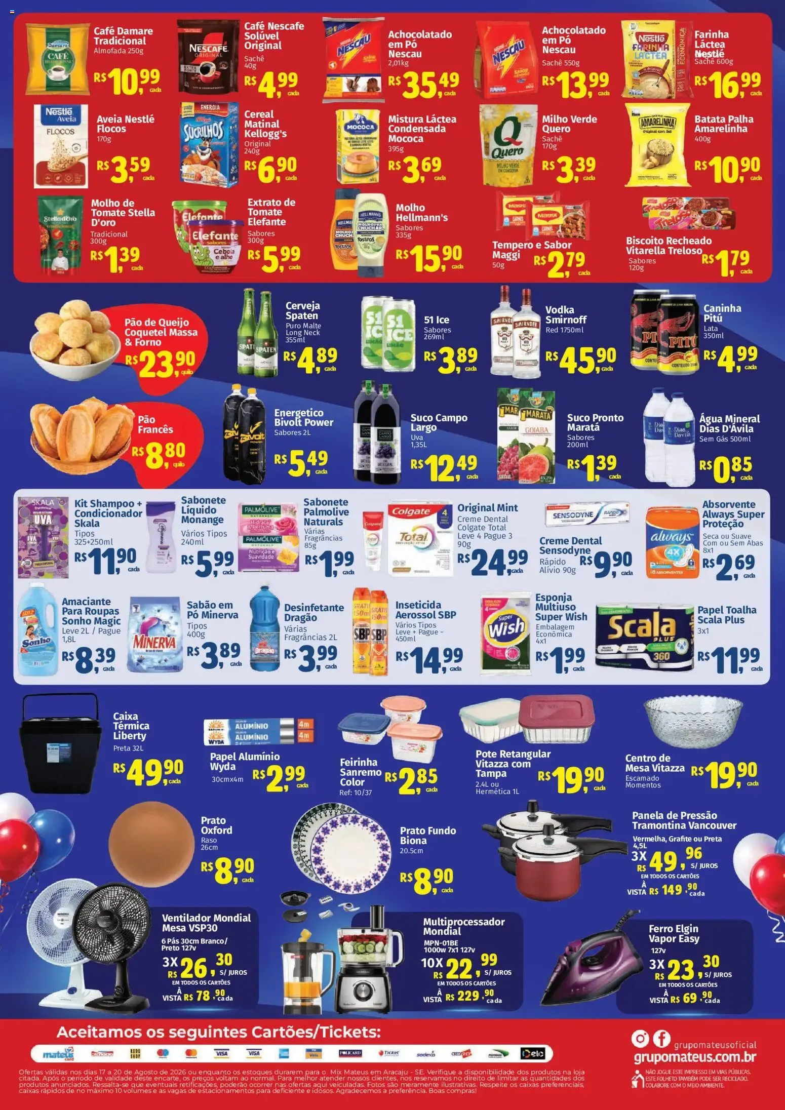 Encarte de Mix Mateus - Aniversário 40 anos: Ofertas e Prêmios 1 de agosto até 9 de setembro 2026 - Pagina 2