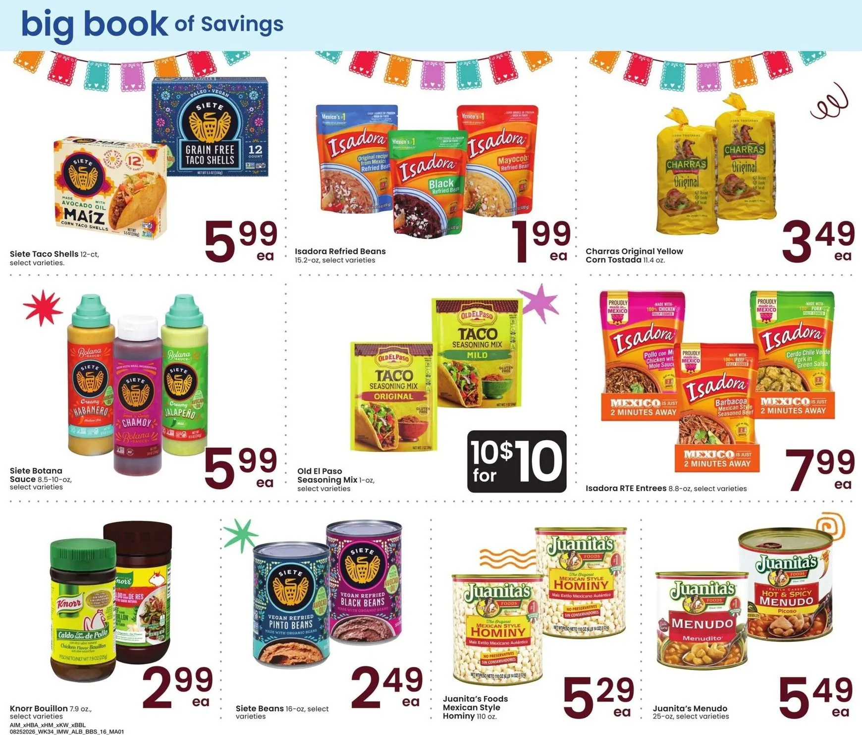 Weekly ad Current Albertsons - Big Book of Savings leaflet valid from Tuesday 08/25/2026 to Monday 09/28/2026 from August 25 to September 28 2026 - Page 16