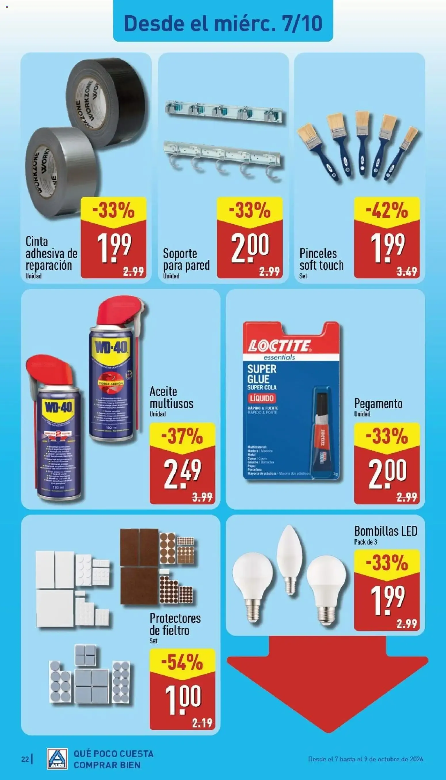 Catálogo de Aldi folleto Canarias del 05/10/2026 | Catálogo 5 de octubre al 11 de octubre 2026 - Página 22
