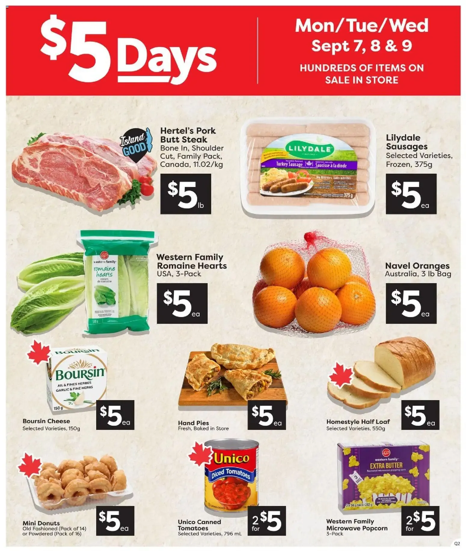Quality Foods weekly flyer / circulaire from Sep 3, 2026 > weekly specials & deals from September 3 to September 9 2026 - flyer page 2