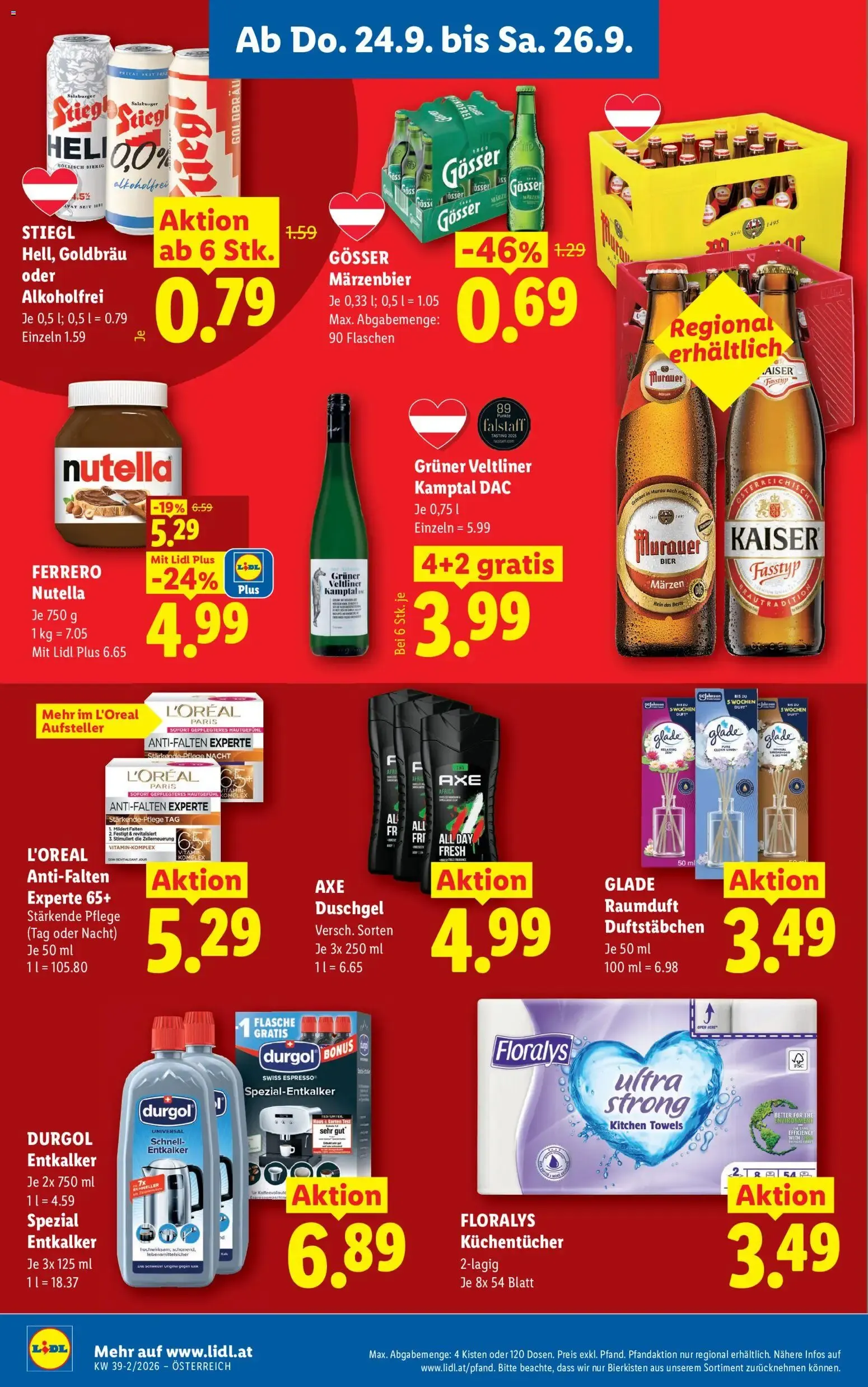 Lidl Aktion von 24. September bis 26. September 2026 - Flugblätt seite 18