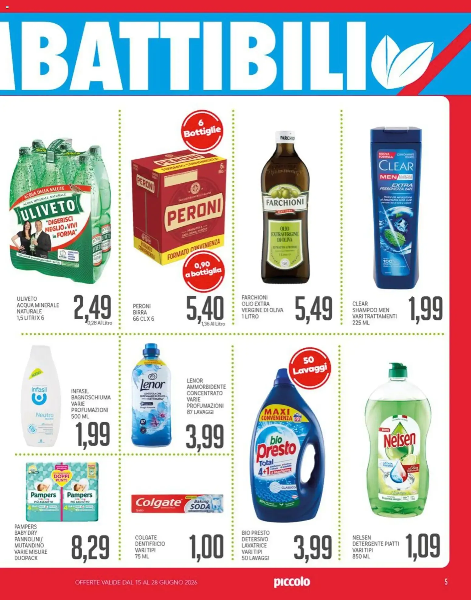 Piccolo volantino dal 15/06/2026 - online Offerte da 15 giugno a 28 giugno di 2026 - Pagina del volantino 5