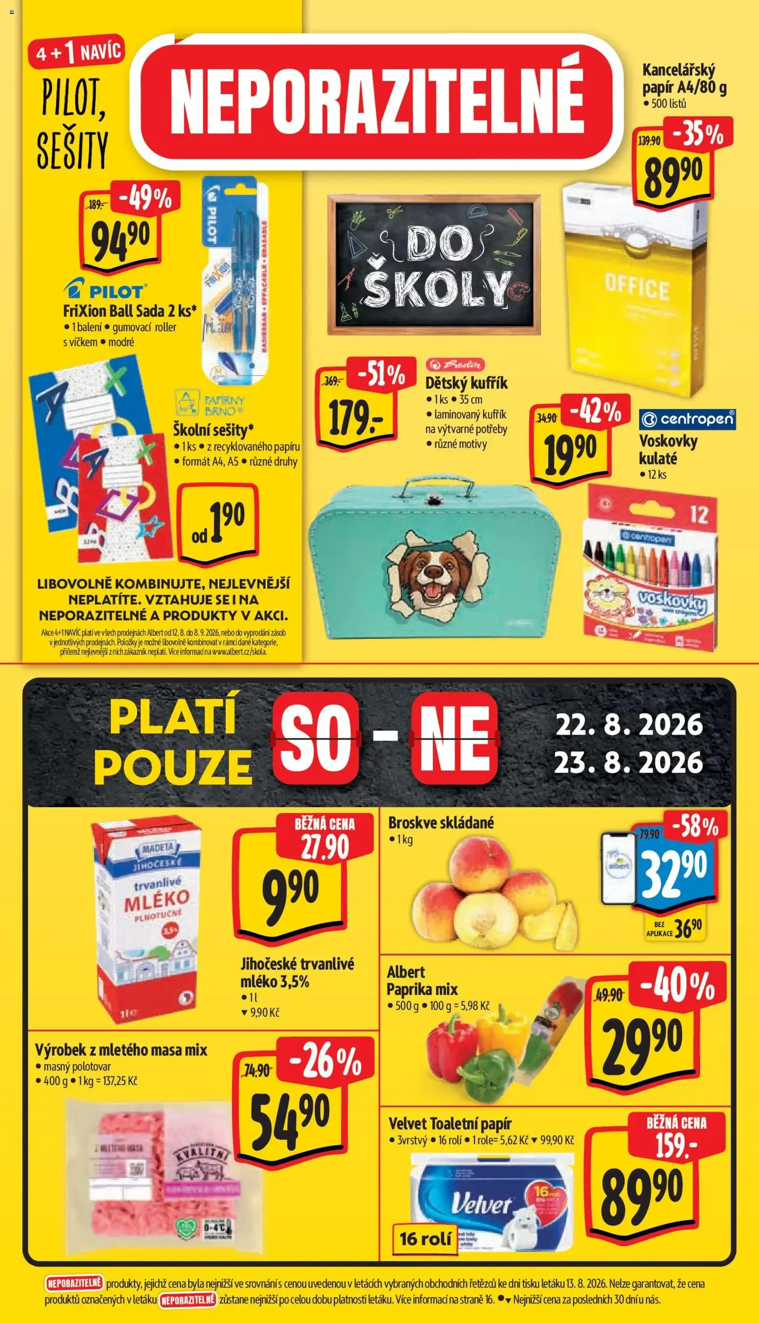 Albert leták - Supermarket od 19.08.2026 - Akční leták - 19. srpna 25. srpna 2026 - Page 50