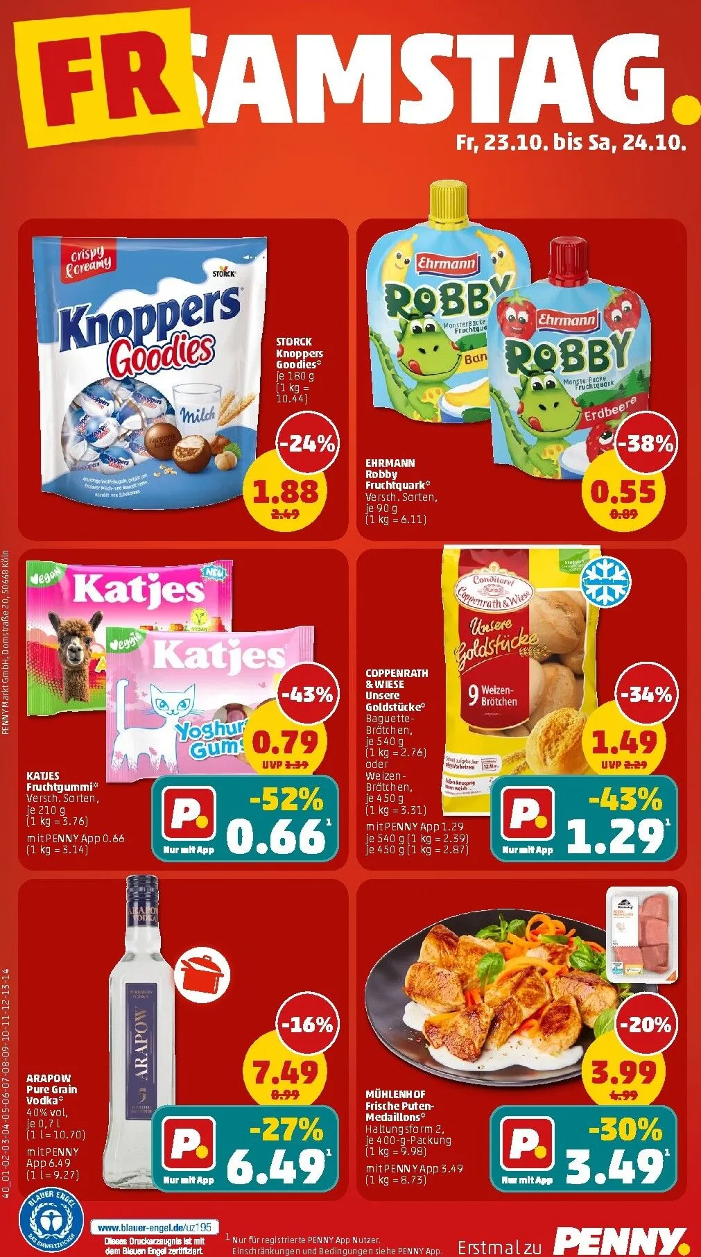 PENNY Prospekt nächste Woche – von Montag 19.10.2026 bis Samstag 24.10.2026 von 19. Oktober bis 24. Oktober 2026 - Prospekt seite 42