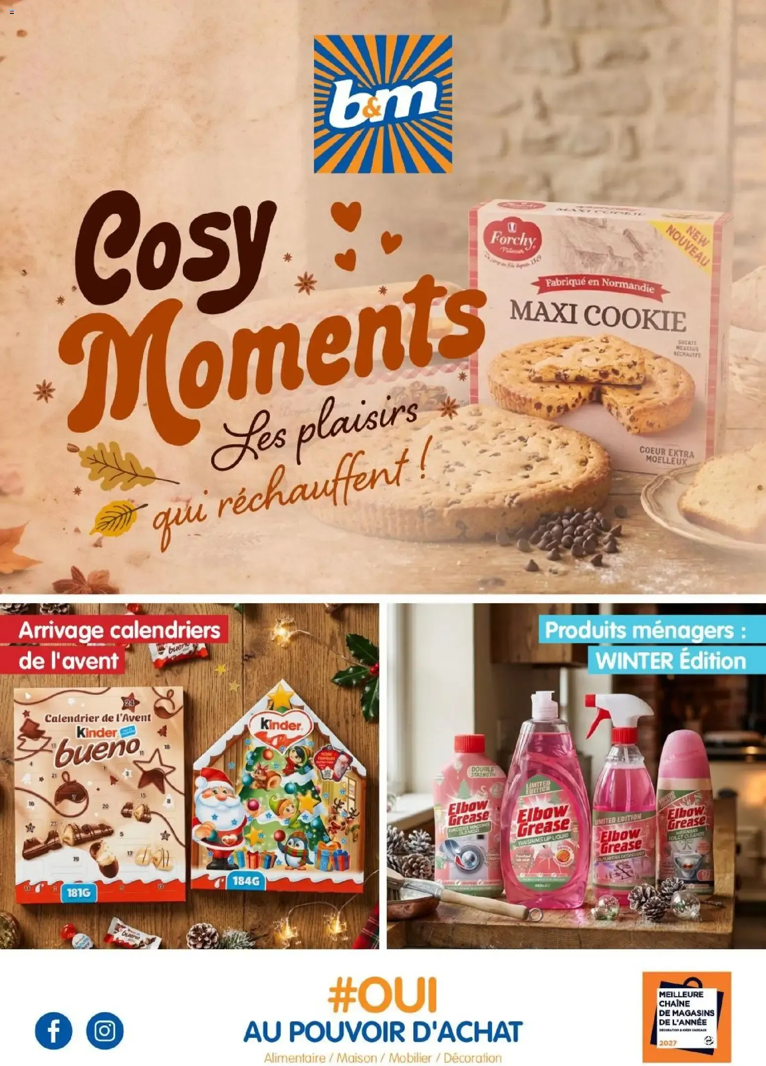 B&M - Catalogue Cosy Moments à partir du 21/10/2026 - promo en ligne du 21 octobre au 4 novembre 2026 - Catalogue page 1