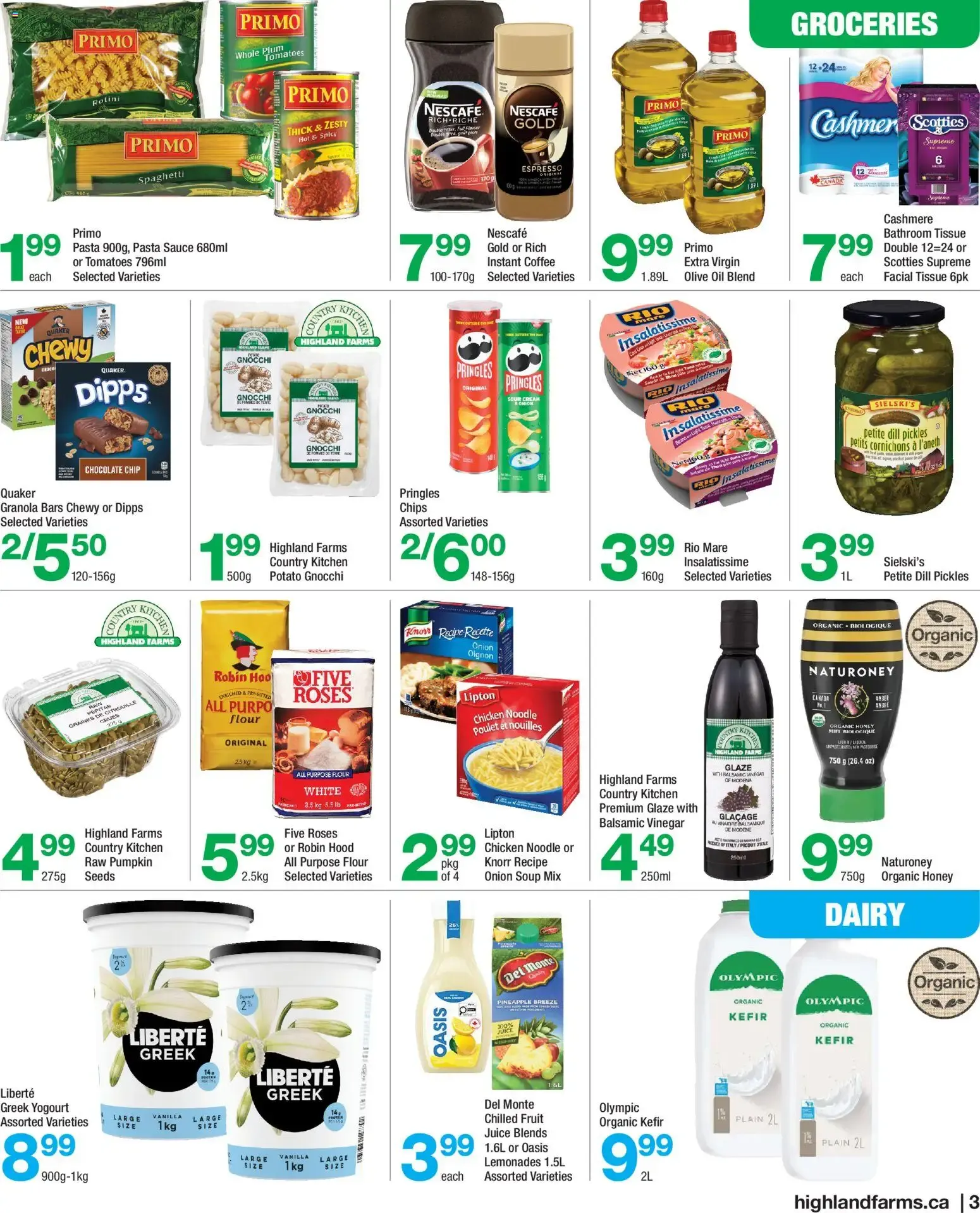 Highland Farms weekly flyer / circulaire from Jul 9, 2026 > weekly specials & deals from July 9 to July 15 2026 - flyer page 3