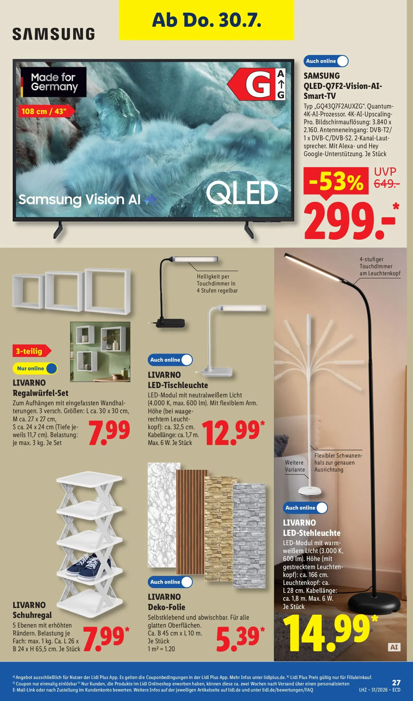 Lidl - Angebot der Woche Prospekt nächste Woche – von Montag 27.07.2026 bis Samstag 01.08.2026 von 27. Juli bis 1. August 2026 - Prospekt seite 19