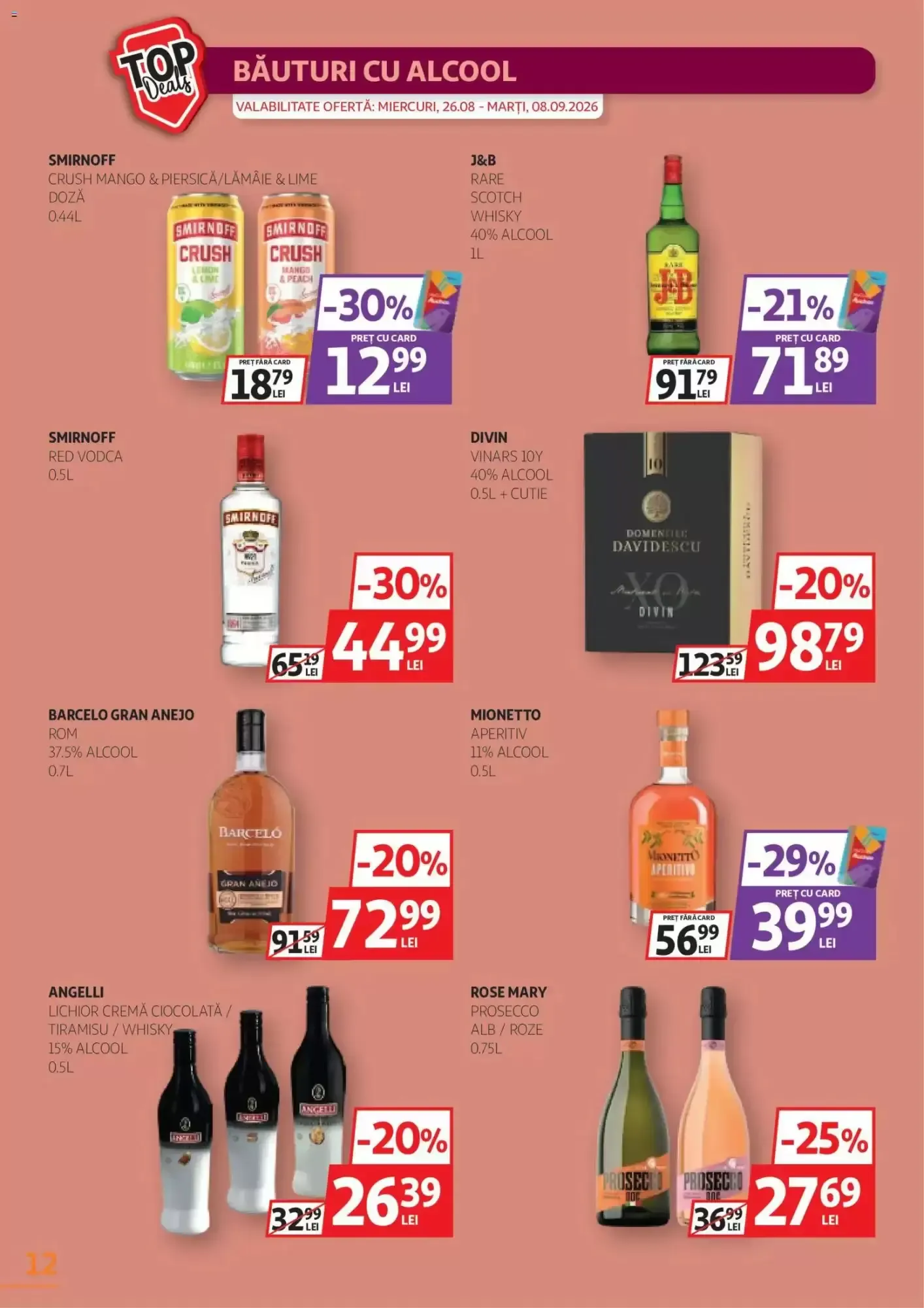 Catalog Catalog Auchan de la 26 august până la 8 septembrie 2026 - Revista Pagina 12