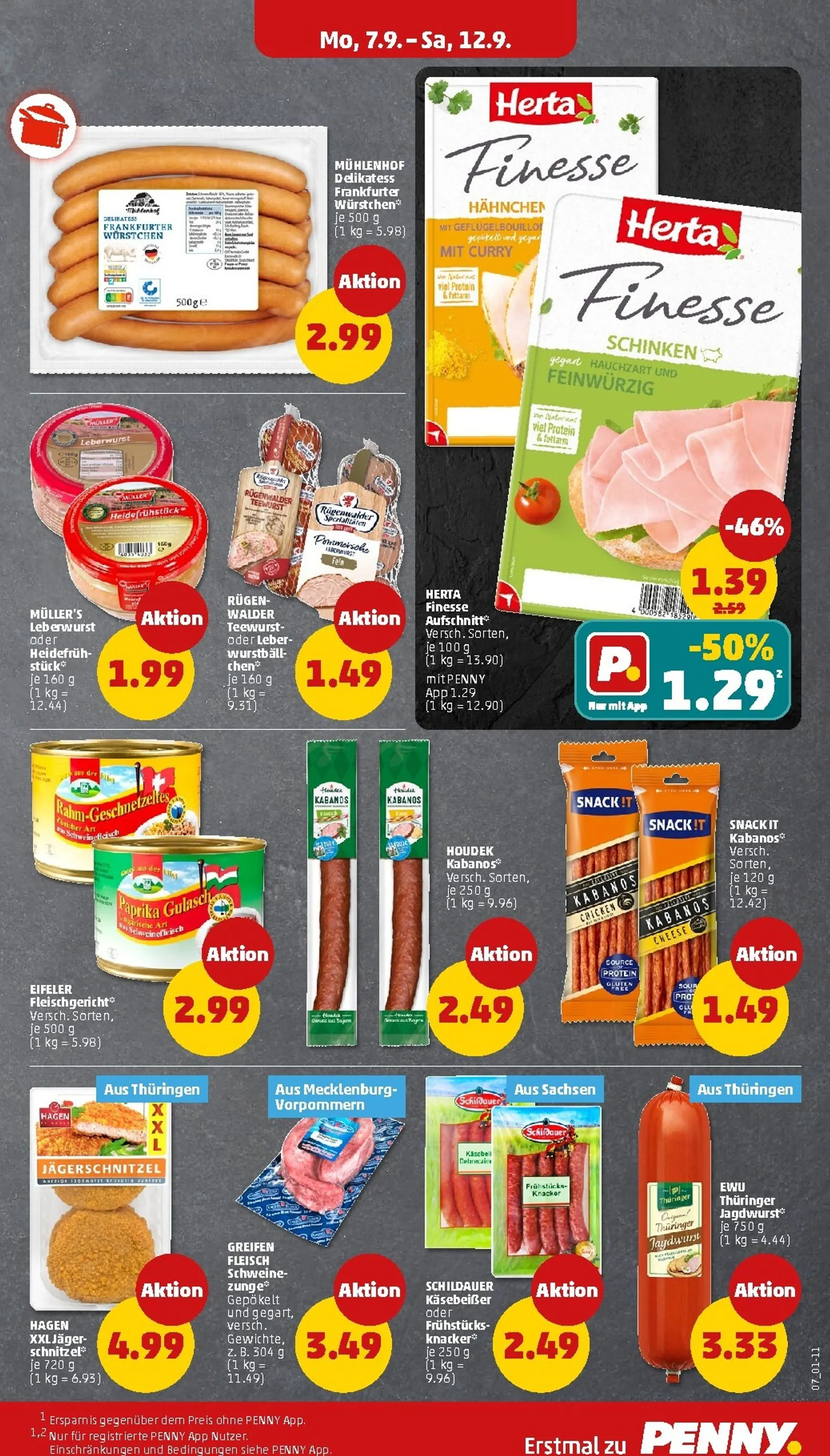 PENNY Prospekt nächste Woche – von Montag 07.09.2026 bis Samstag 12.09.2026 von 7. September bis 12. September 2026 - Prospekt seite 9