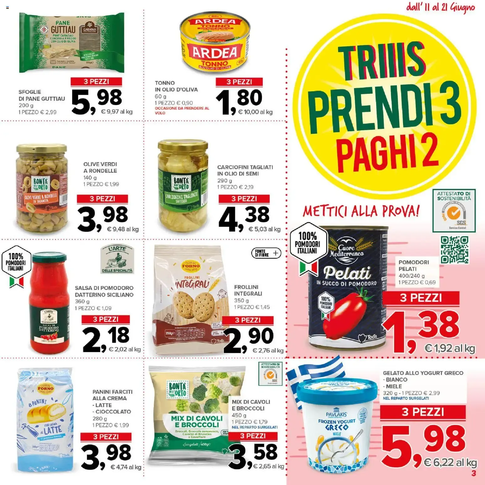 Nuovo Todis volantino dal 11/06/2026 > offerte anteprima 🛍️ da 11 giugno a 21 giugno di 2026 - Pagina del volantino 3