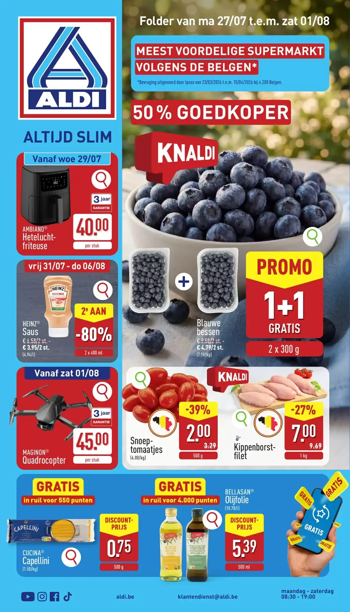 ALDI Folder van 27 juli tot 1 augustus 2026 - folder pagina 1