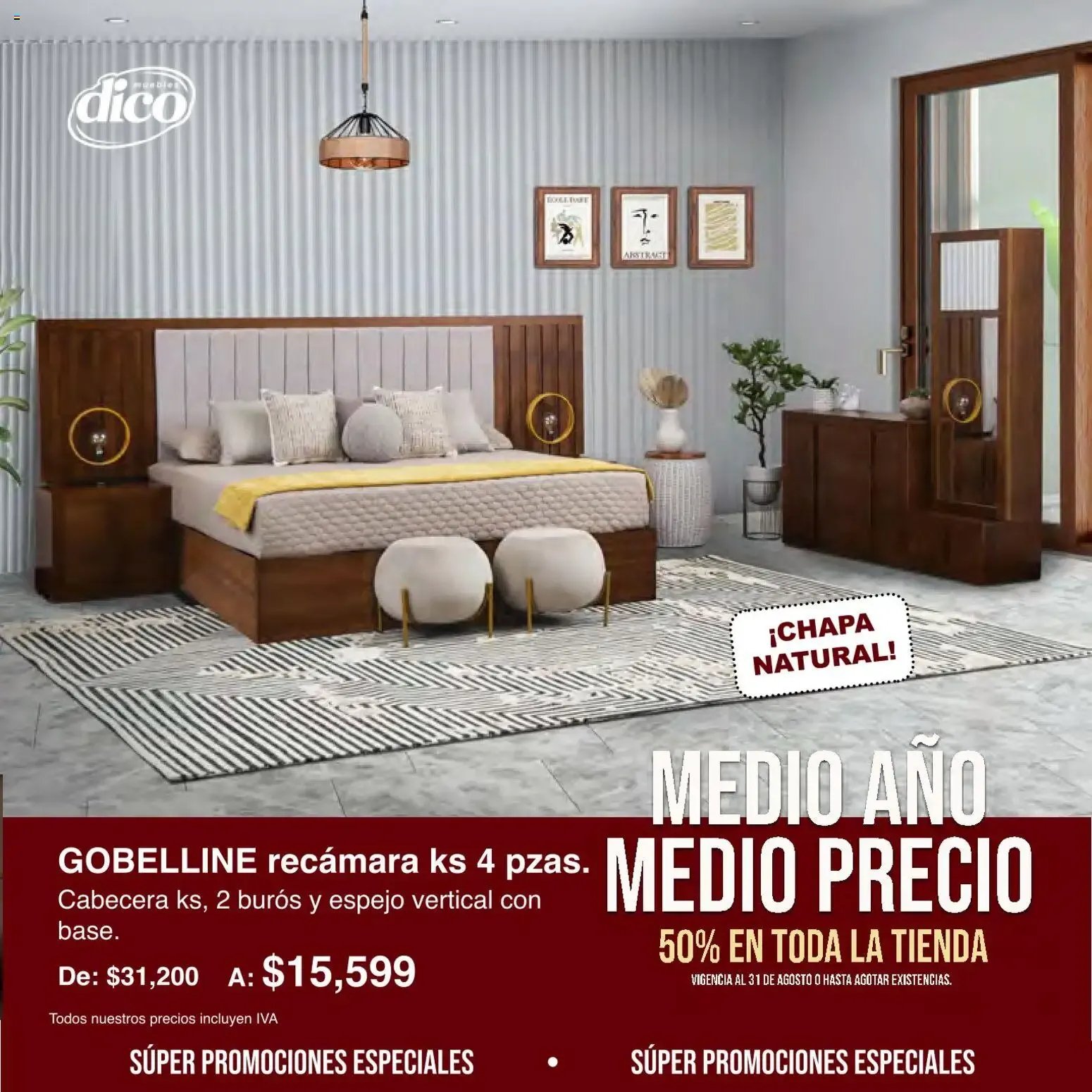 Catálogo de Muebles Dico catálogo Medio año, medio precio (01/08/2026 - 31/08/2026) - catálogo en línea 1 de agosto al 31 de agosto 2026 - Pagina 21