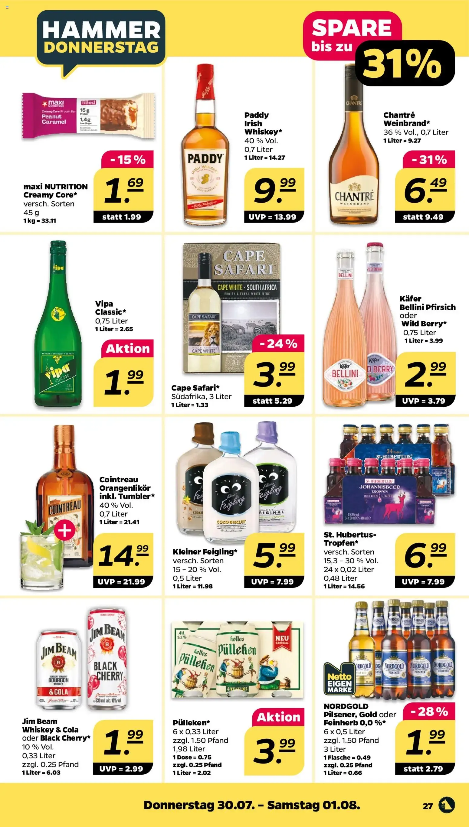Netto Prospekt ab 27.07.2026 → Angebote nächste Woche von 27. Juli bis 1. August 2026 - Prospekt seite 31