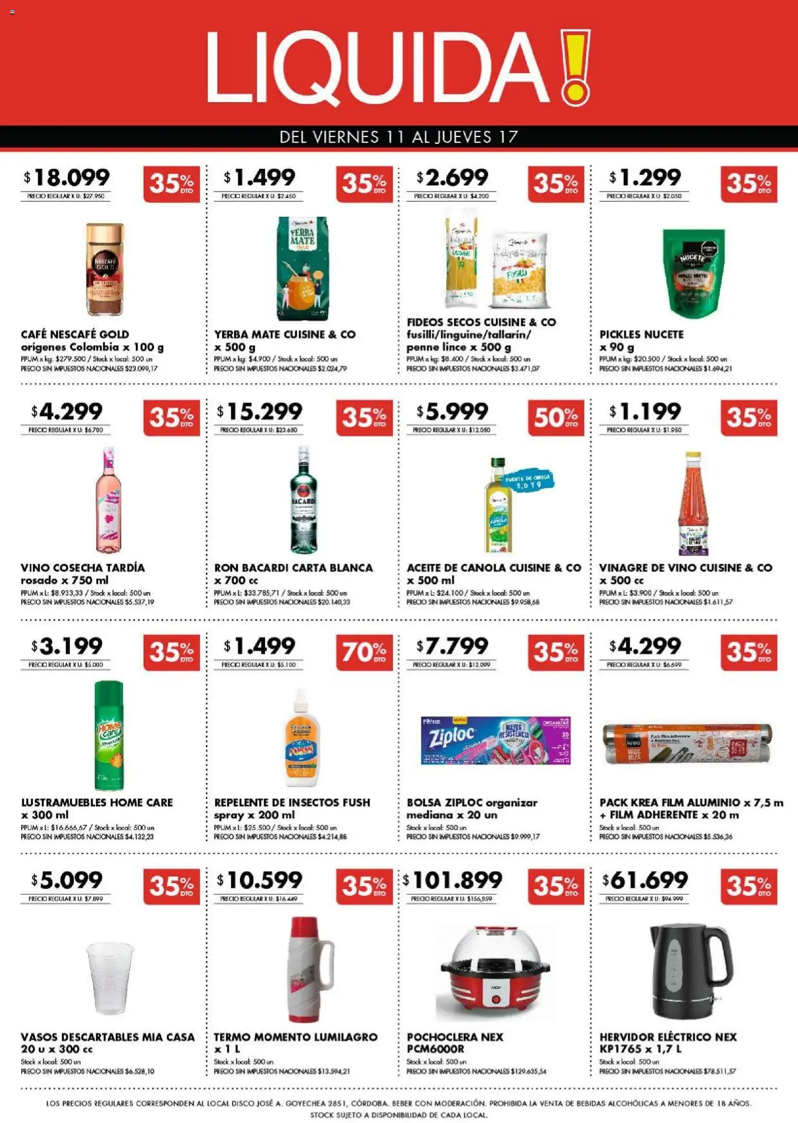 Ofertas de Disco - Ofertas | Córdoba del 11/09/2026 - 13/09/2026 11 de septiembre al 13 de septiembre 2026 - Página 10 del catálogo