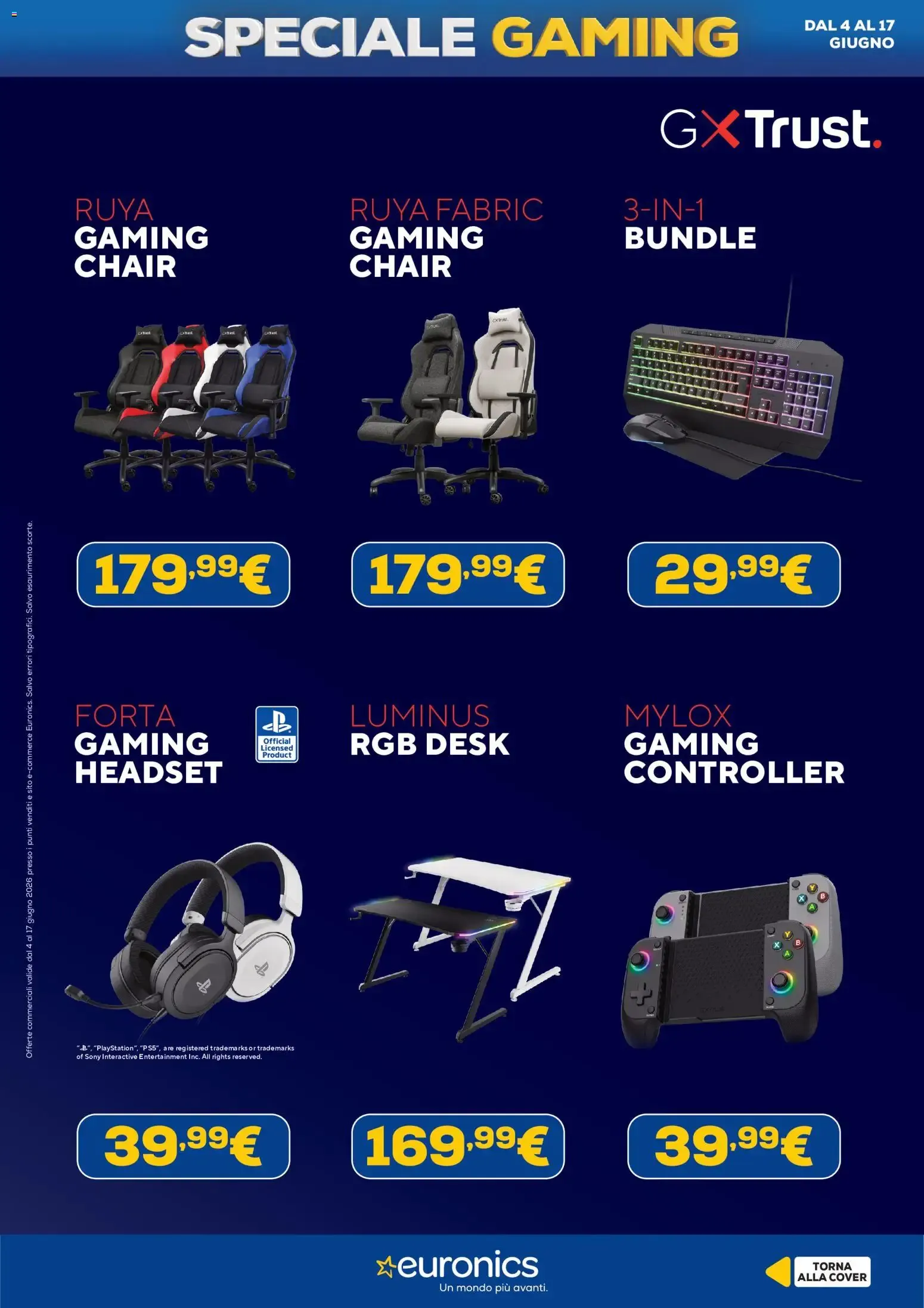 Nuovo Euronics volantino Gaming dal 04/06/2026 > offerte anteprima 🛍️ da 4 giugno a 17 giugno di 2026 - Pagina del volantino 11