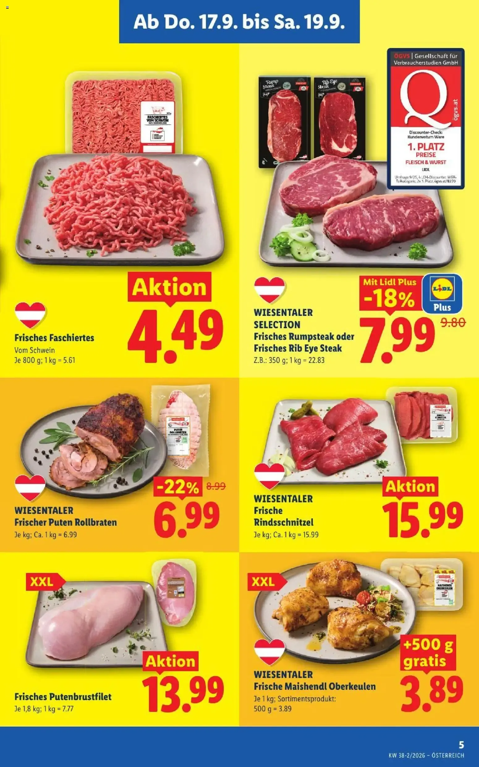 Lidl - Flugblatt ab 17.09.2026 - Angebote ab donnerstag von 17. September bis 19. September 2026 - Flugblätt seite  7
