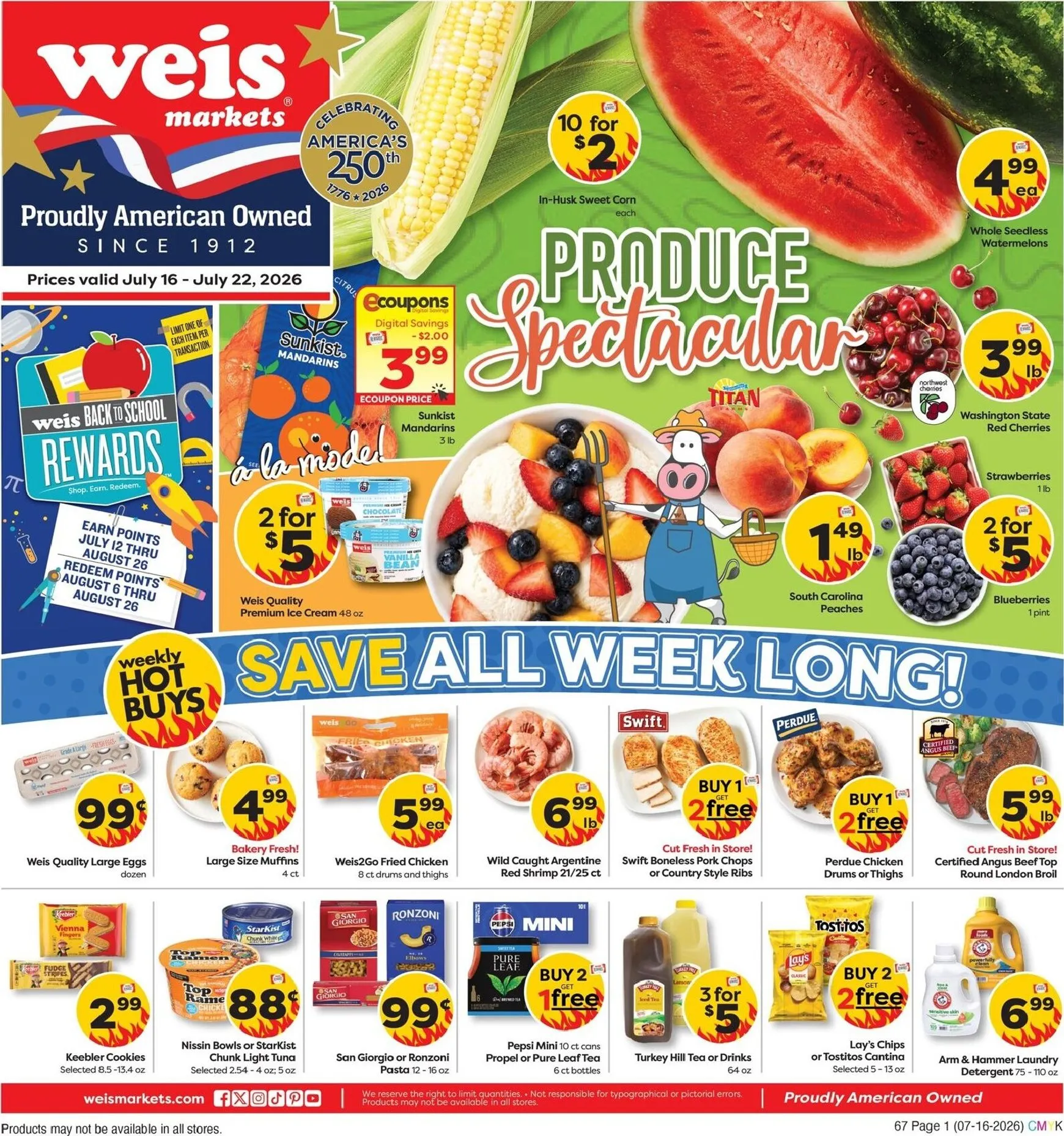 Weekly ad Weis PRICE LOCK - Extended Savings from July 16 to August 12 2026 - Page 4