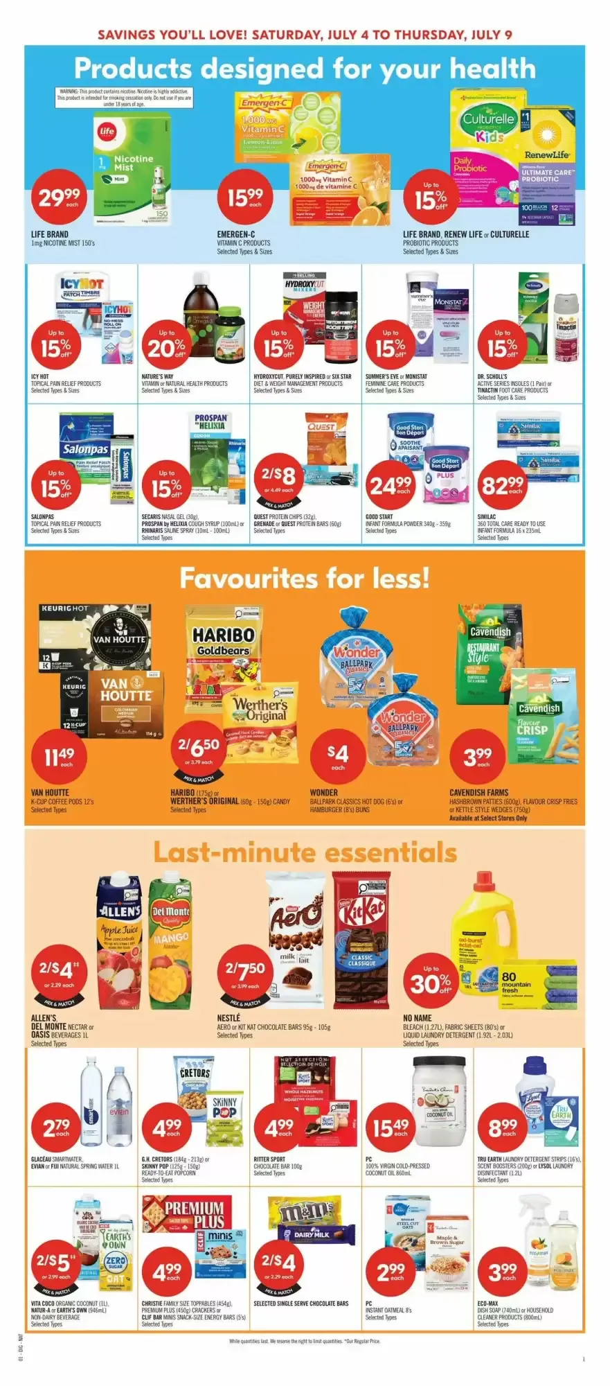 Shoppers Drug Mart flyer week 27 from July 4 to July 9 2026 - flyer page 13