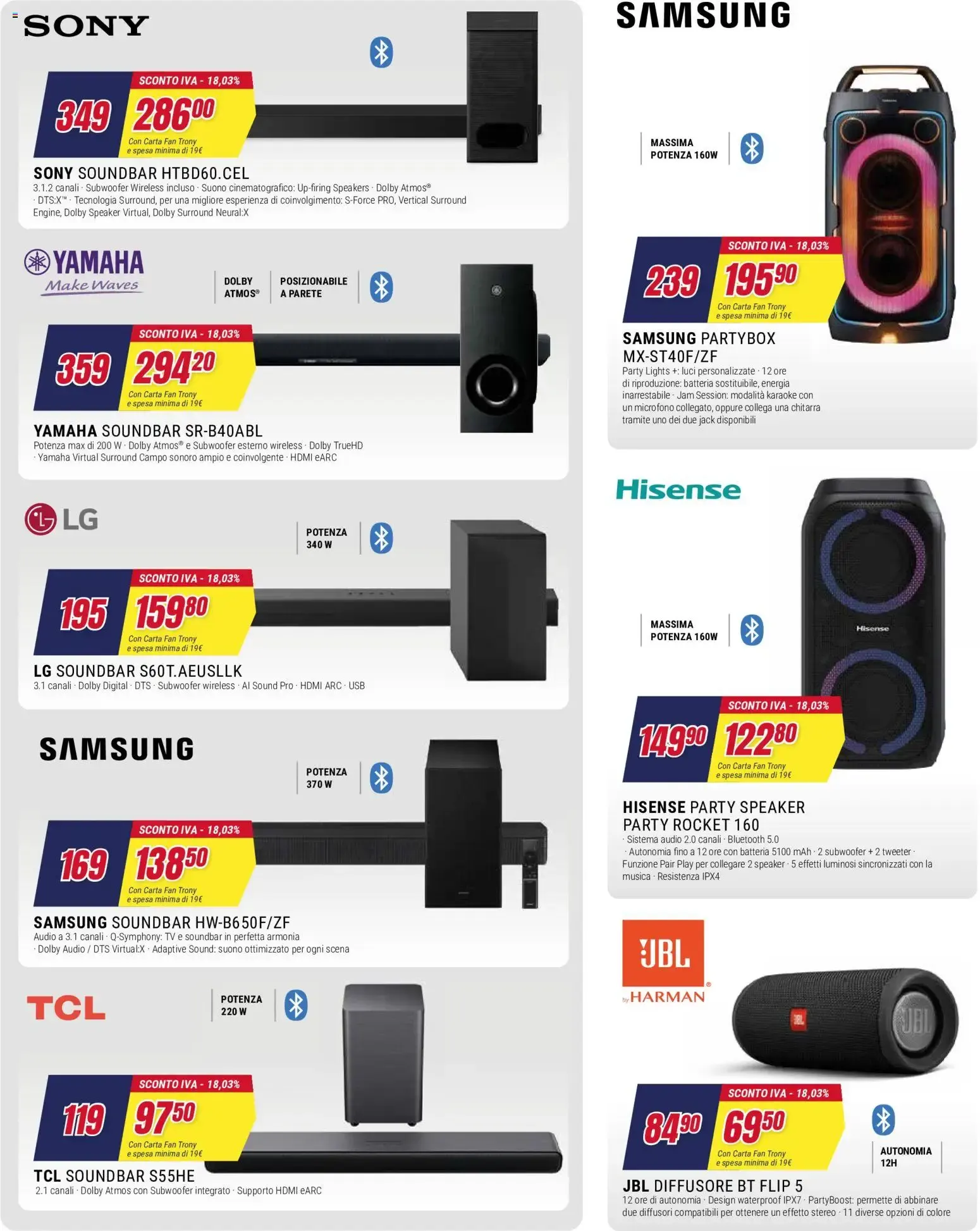 Trony - SCONTO IVA - Dall'1 al 15 ottobre da 1 ottobre a 15 ottobre di 2026 - Pagina del volantino 8