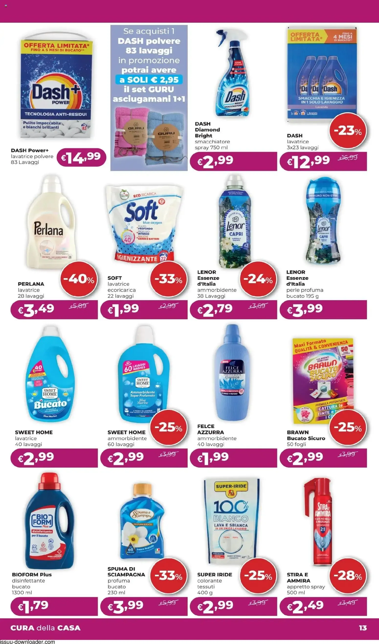 La Saponeria volantino dal 13/08/2026 - online Offerte da 13 agosto a 2 settembre di 2026 - Pagina del volantino 13