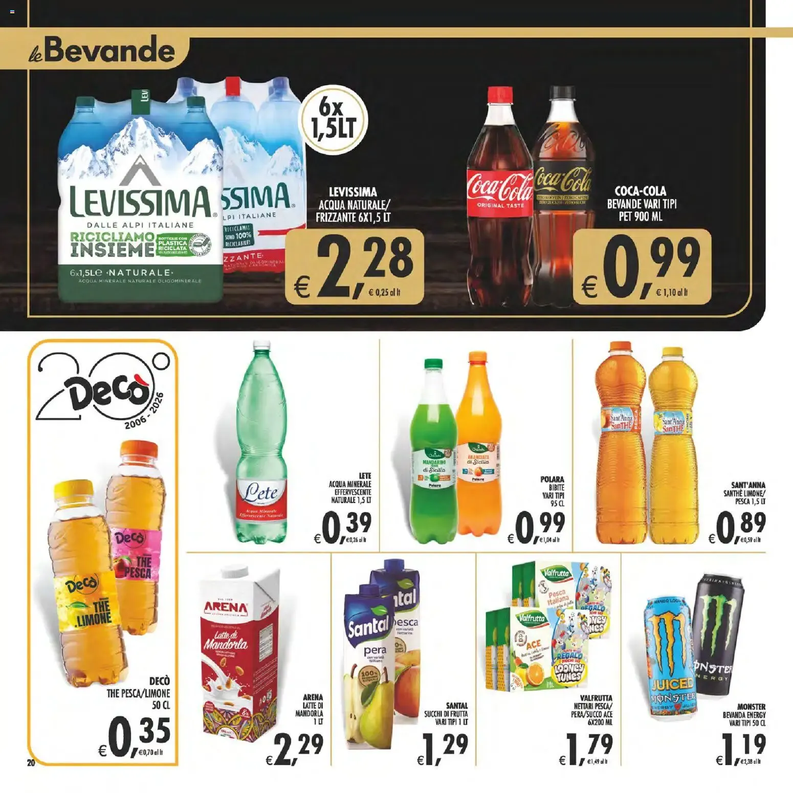 Decò Gourmet: Porta in tavola la freschezza da 31 luglio a 10 agosto di 2026 - Pagina del volantino 20