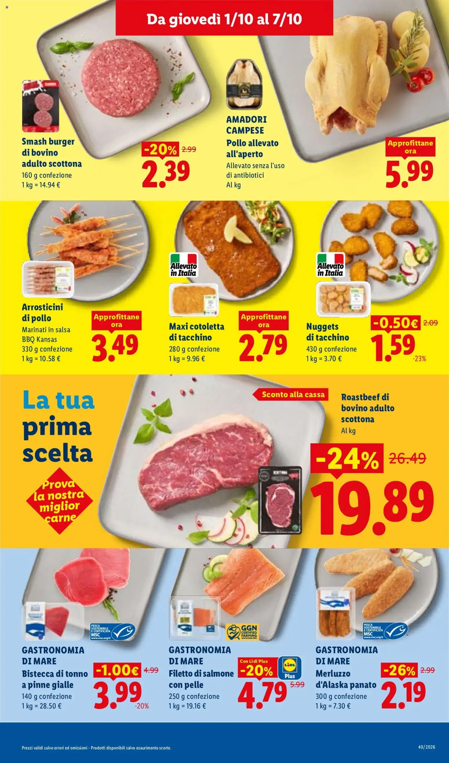 Grandi Offerte da 1 ottobre a 7 ottobre di 2026 - Pagina del volantino 9