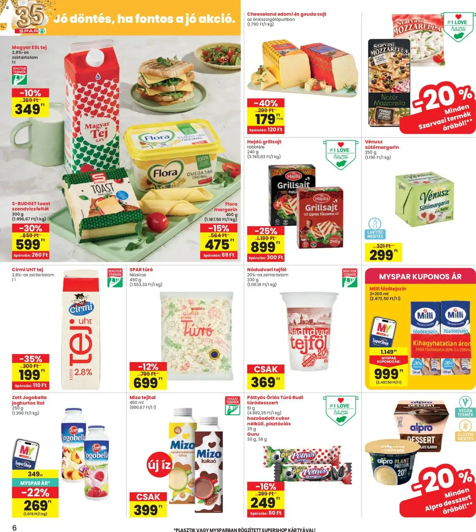 Katalógus Interspar akciós újság - 2026.08.06. -tól/töl > akció, lapozható szórólap 🛍️ augusztus 6.-tól augusztus 12.-ig 2026. - Oldal 6