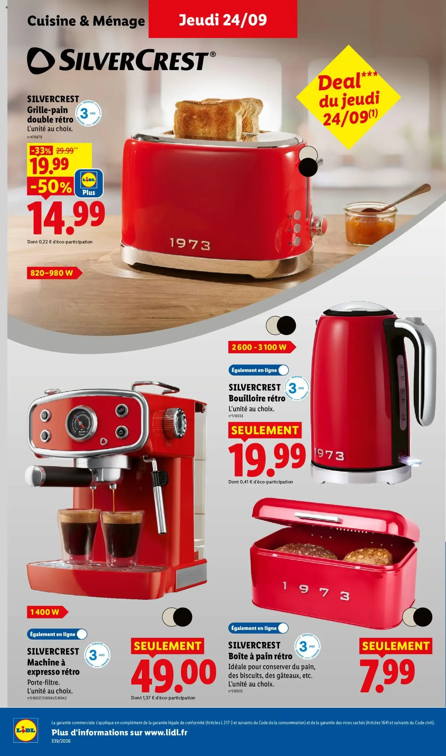 Catalogue LIDL du 24/09/2026 | Promo prospectus en ligne du 24 septembre au 30 septembre 2026 - Catalogue page 34