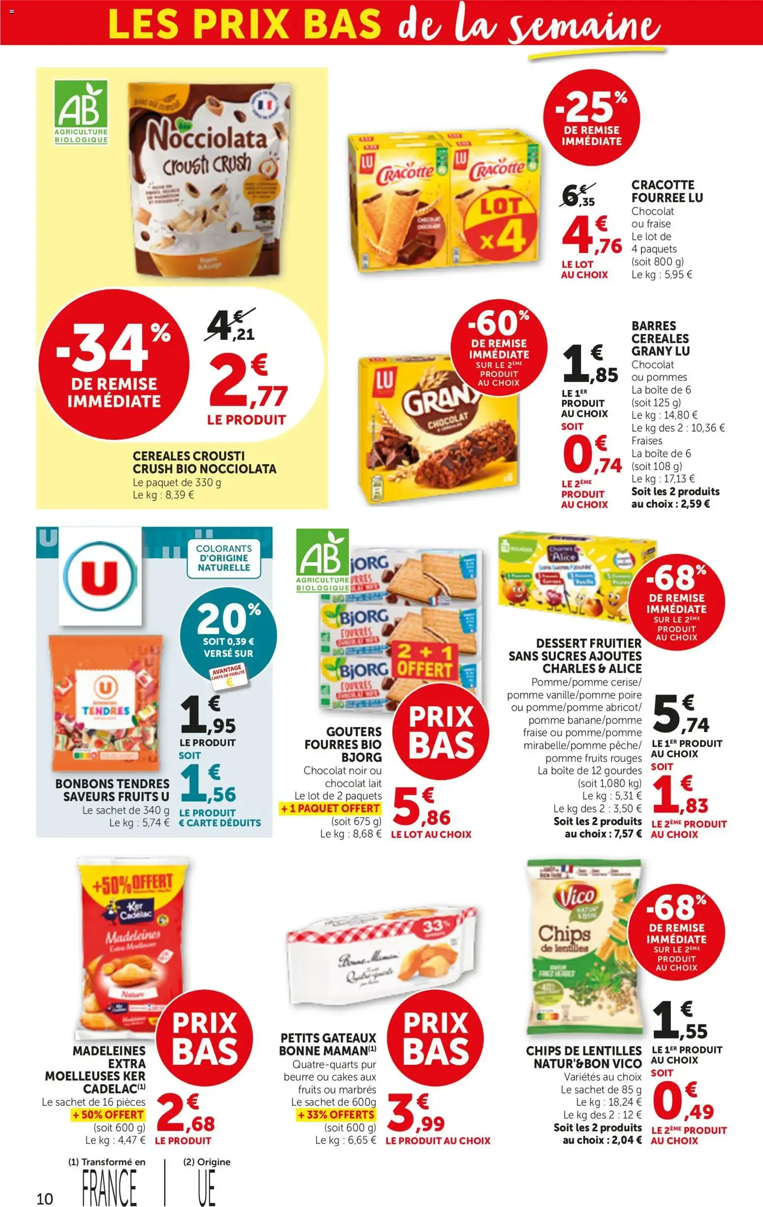 bi1 Catalogue supermarché à partir du 13/10/2026 - promo en ligne du 13 octobre au 25 octobre 2026 - Catalogue page 10